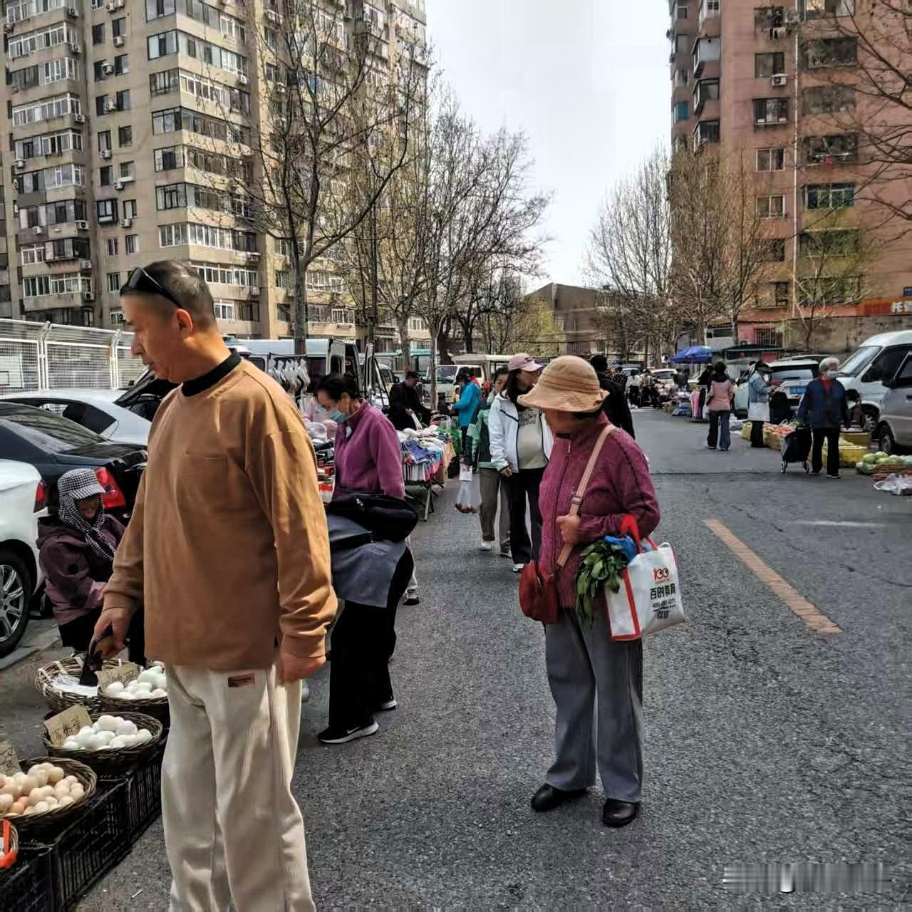 同是野菜，价格差距怎么这么大？寺儿沟春海早市上，卖野菜的商户不少，销售的野菜