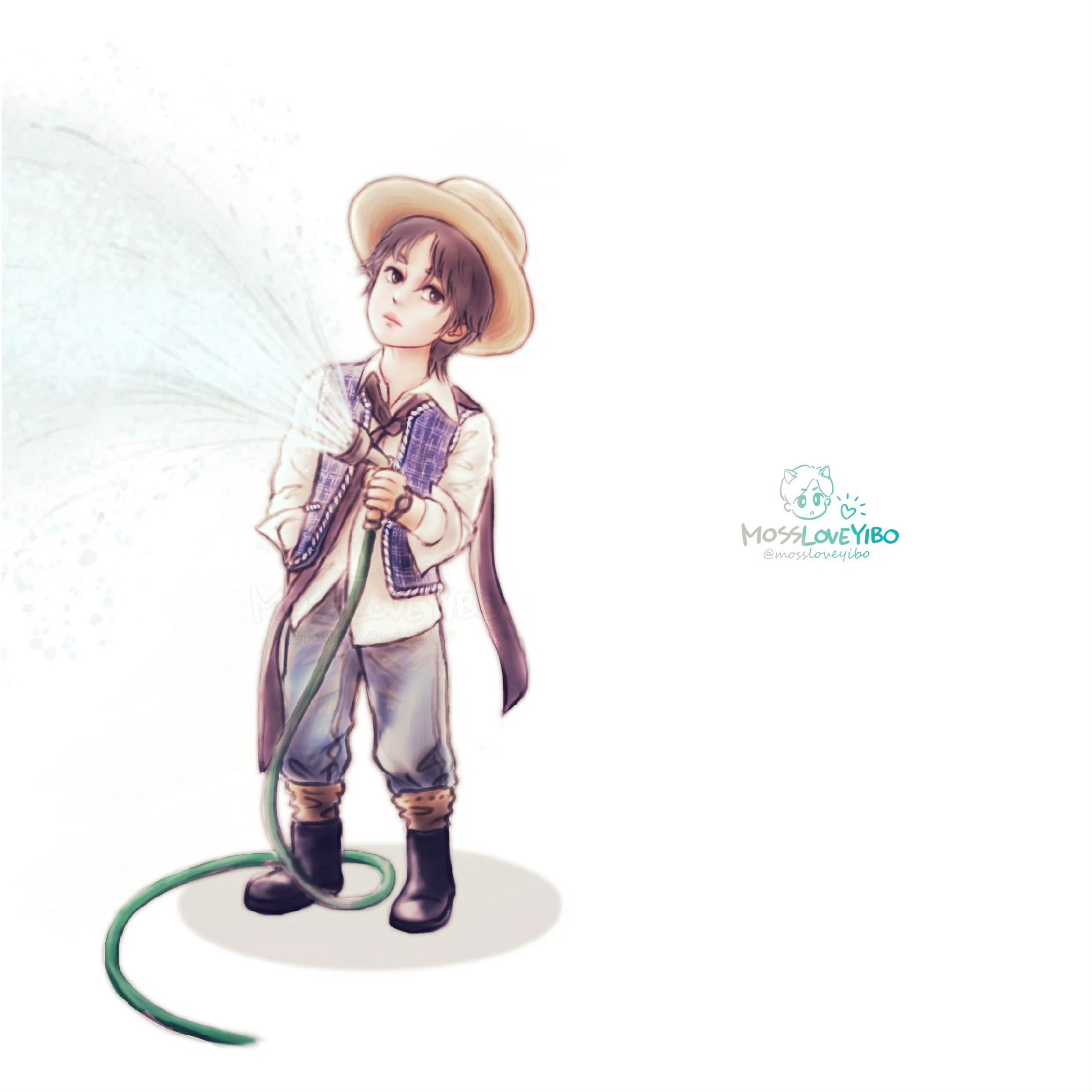 Q版好可爱王一博cr:mossloveyibo​​​
