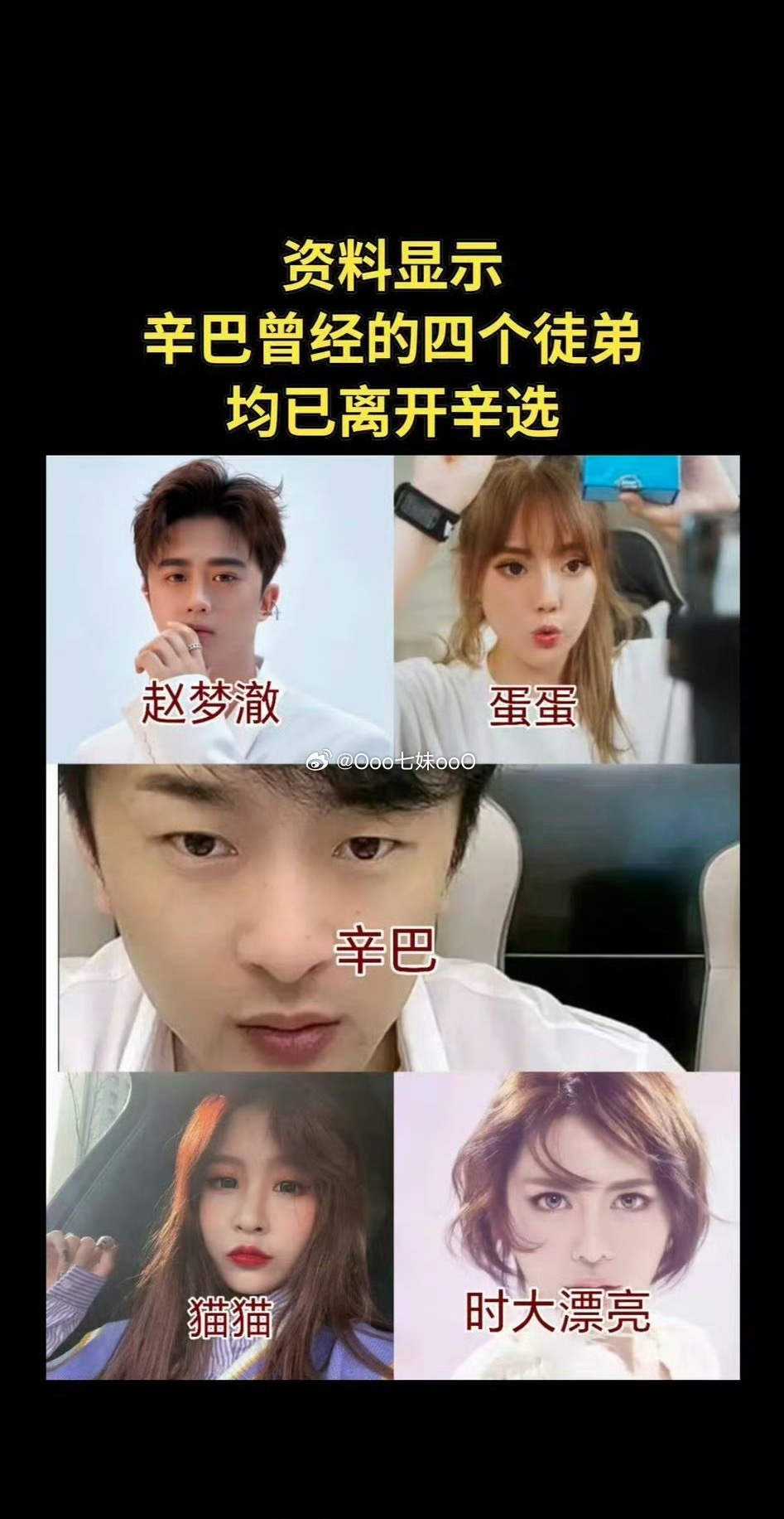 辛巴原四大徒弟均离开辛选辛巴挺惨，最后只剩下徐婕跟合伙人陈先生还总被蛋蛋破机制下