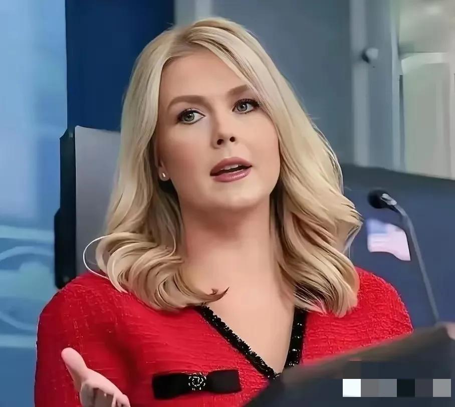 又怀上了。白宫美女发言人莱维特周五大大方方表示：已怀有二胎，将于不久暂别发言人