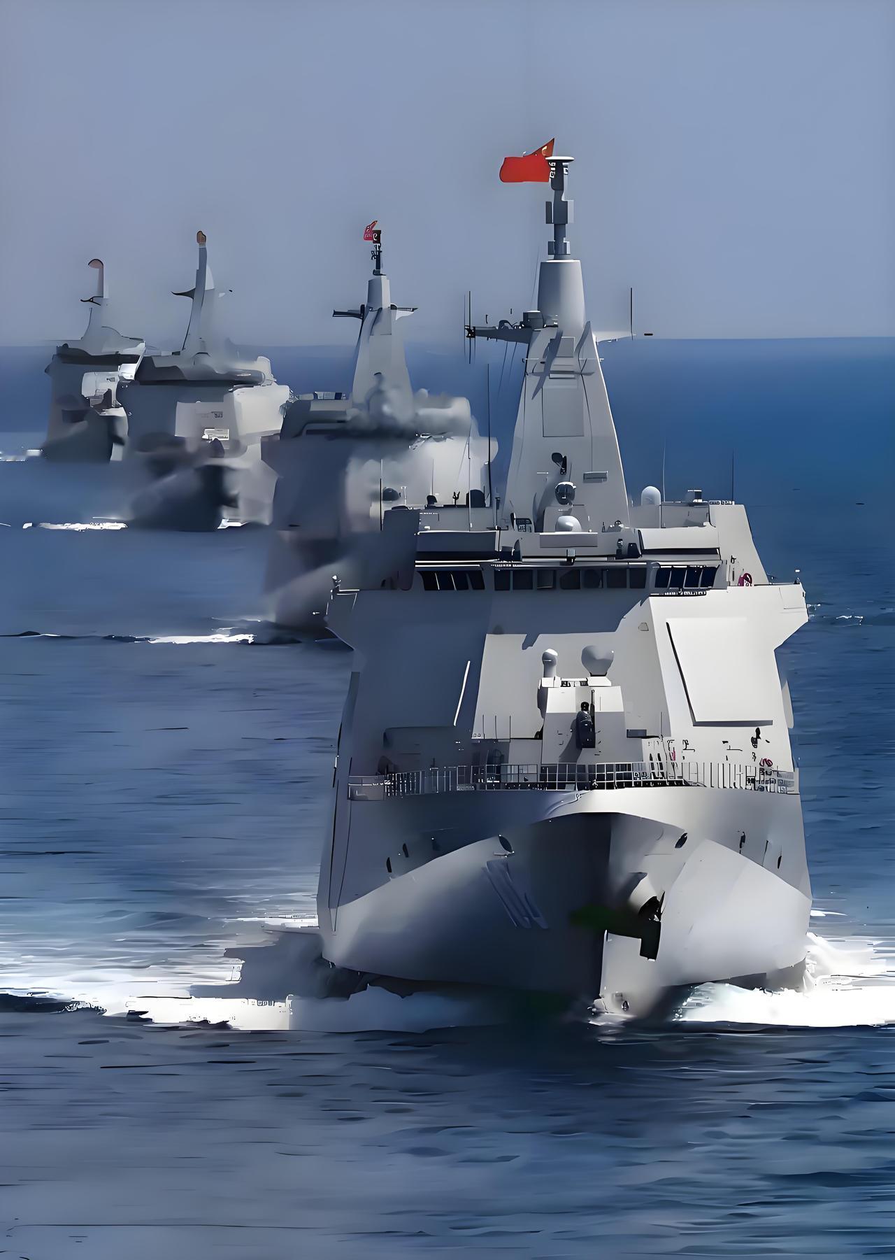 南海舰队和美国第七舰队，谁的实力，更胜一筹？南海舰队，目前拥有山东号、福建号，