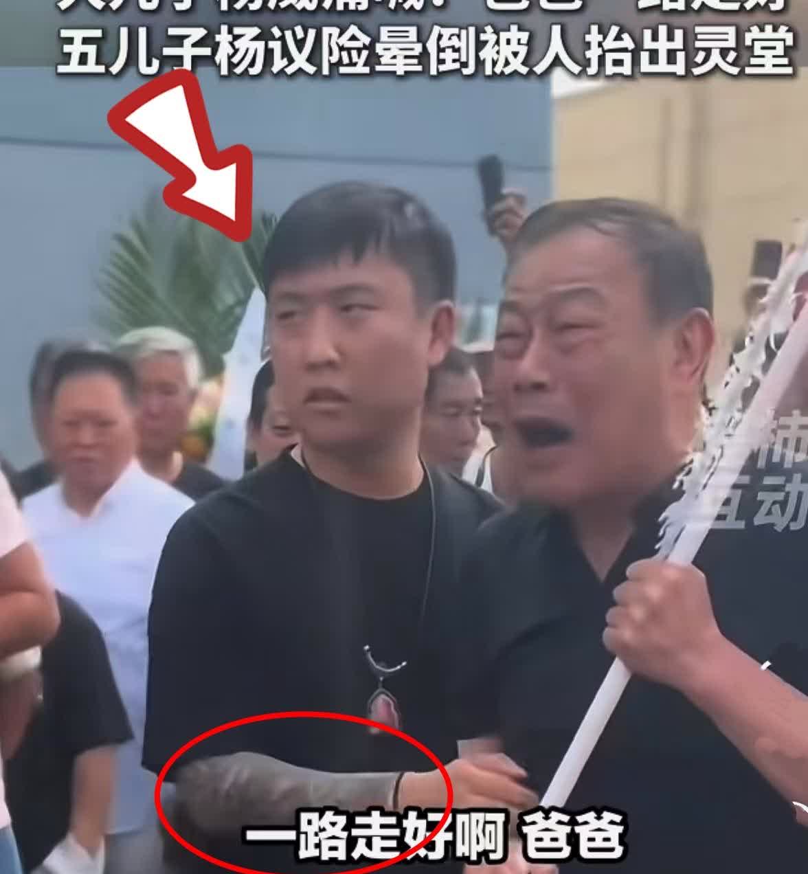 特意去查了一下杨少华老师的葬礼上出现的一个花臂的纹身哥是谁？一查才知道这
