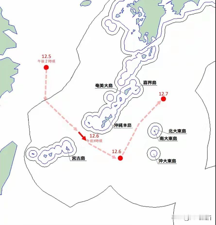 其实，借此时机试探一下日方也未尝不可。就像这一次我们的军舰从琉球群岛附近军训