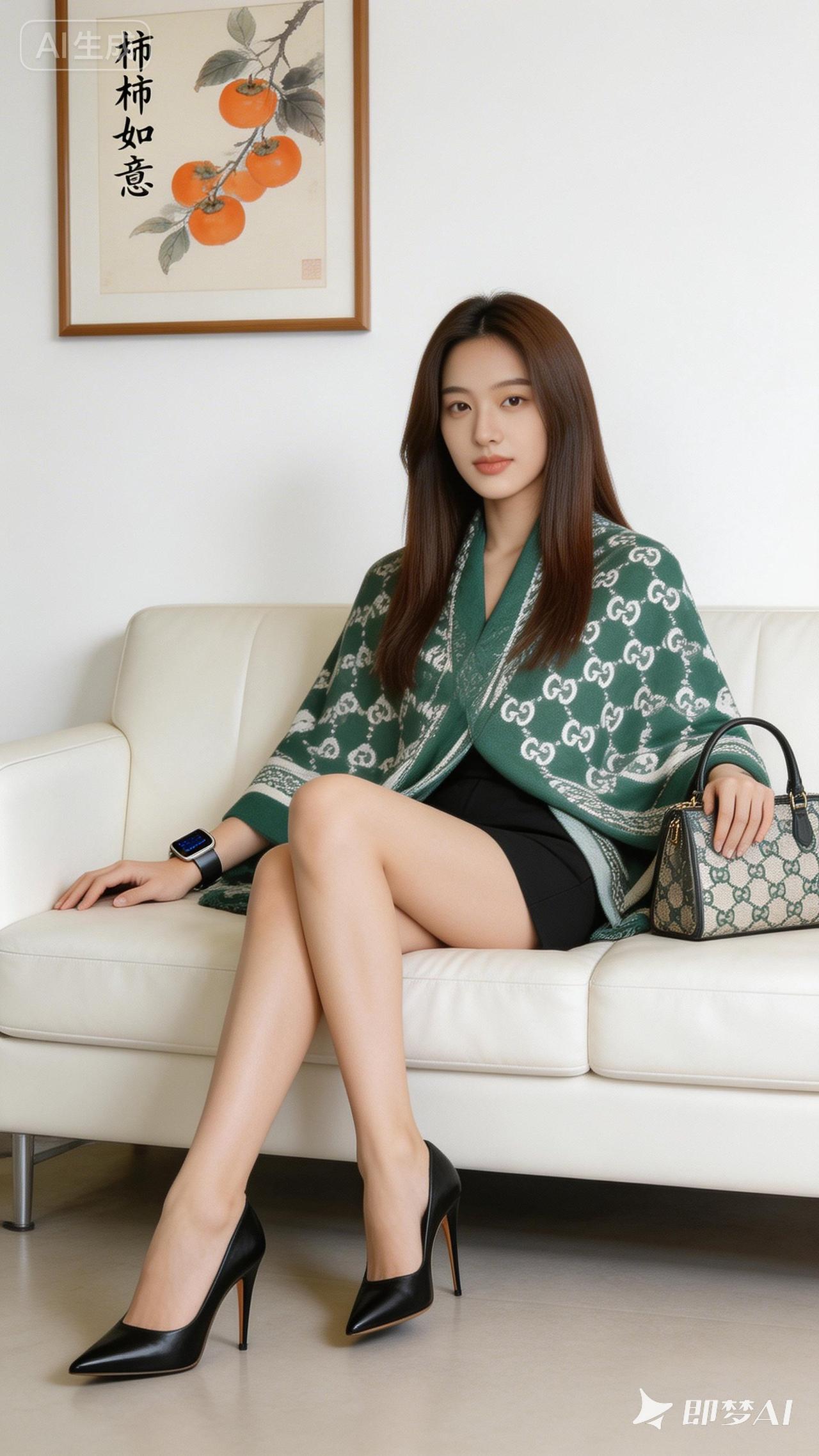 优雅穿搭指南：绿意盎然，时尚出街