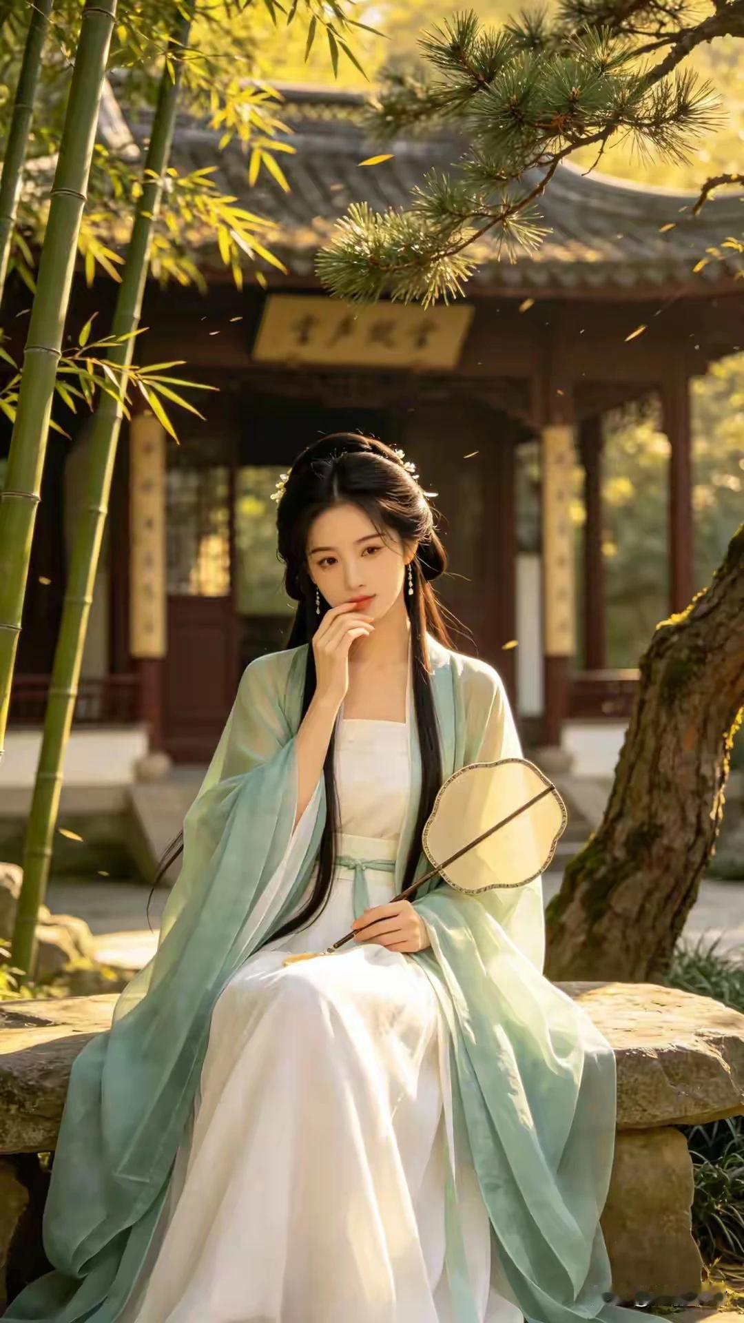 上联:梅香迎轩窗下联:松声绕竹堂