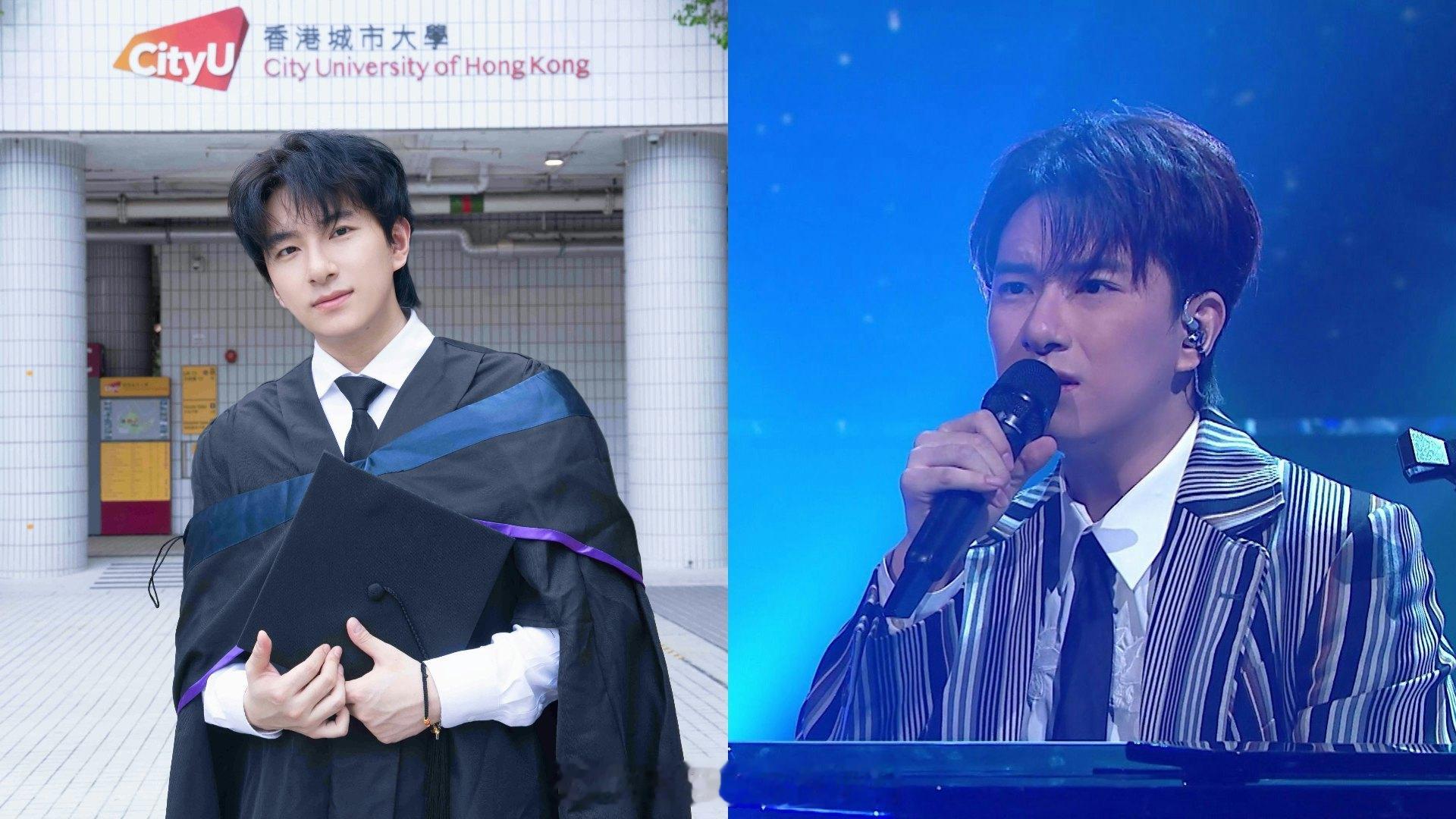 声秀季军胡子贝硕士毕业学霸背景曝光五岁学钢琴取得十级资格TVB选秀节目《声秀