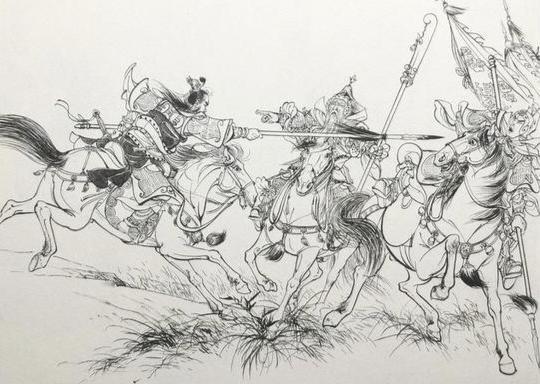 杨七郎竟一枪刺向六郎！杨业父子三人在一次与辽军的恶战中被冲散。杨七郎面对围攻