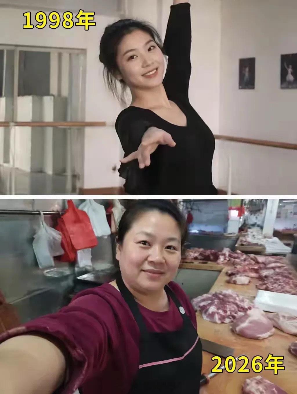 岁月是把无情的杀猪刀，谁也躲不过、谁也逃不掉。