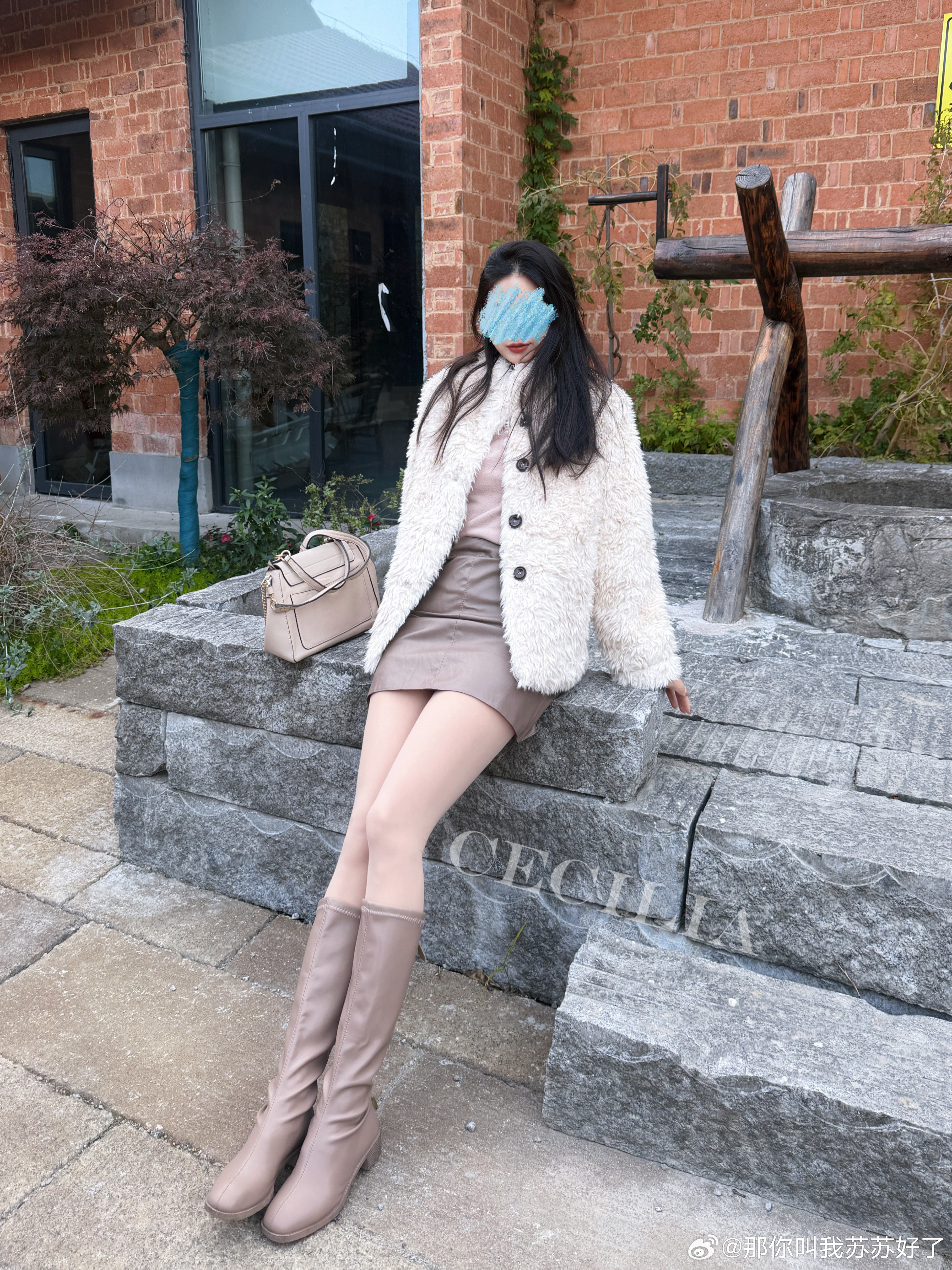 这个厚度刚好裹住三月的风～穿搭分享今天穿什么ootd涞觅润丝