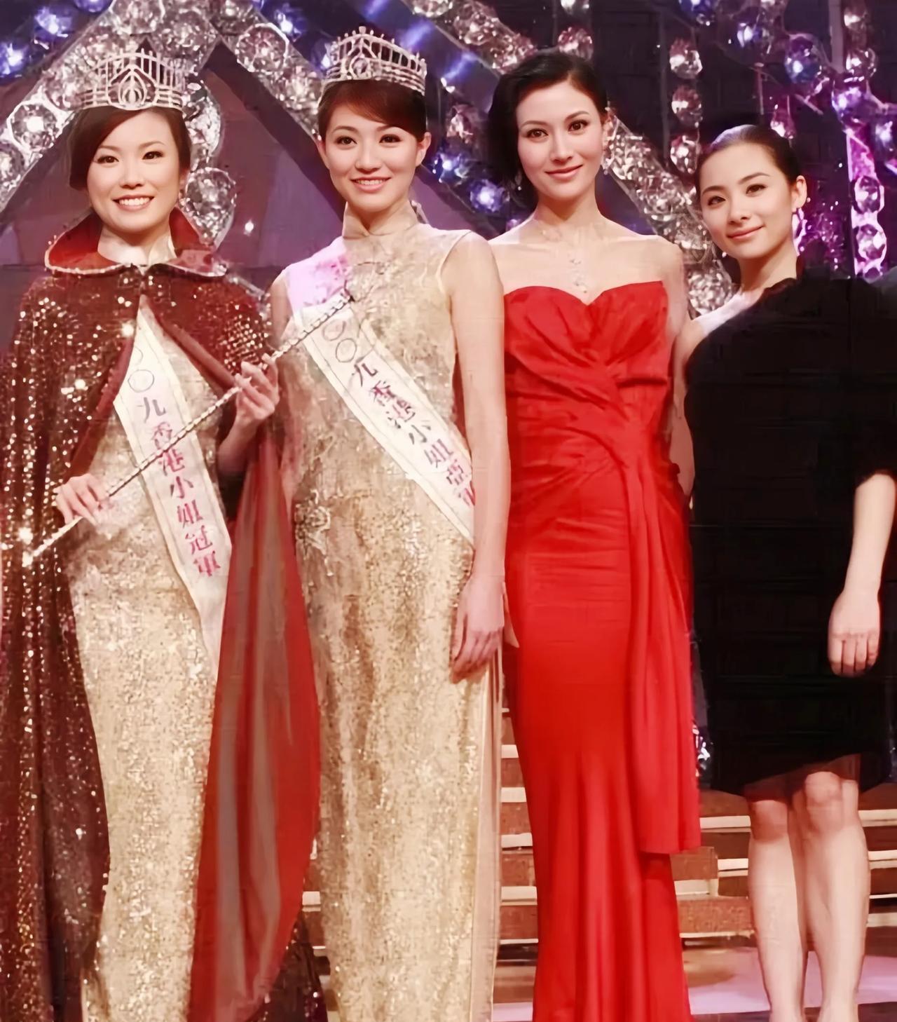 看了以下这张合影，终于知道为什么很多人说香港小姐选美大赛，一届不如一届了，看看当