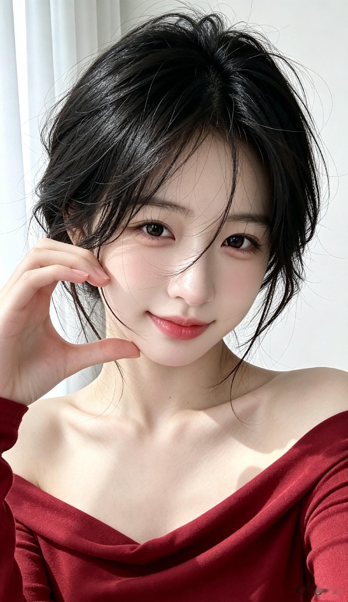 今日份心动，是红色的。❤️