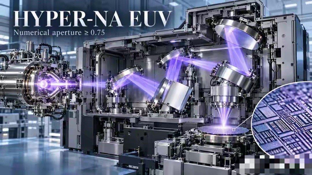 芯片制造再迎大招！Hyper-NA光刻机或2036年登场，精度直奔5纳米​​​