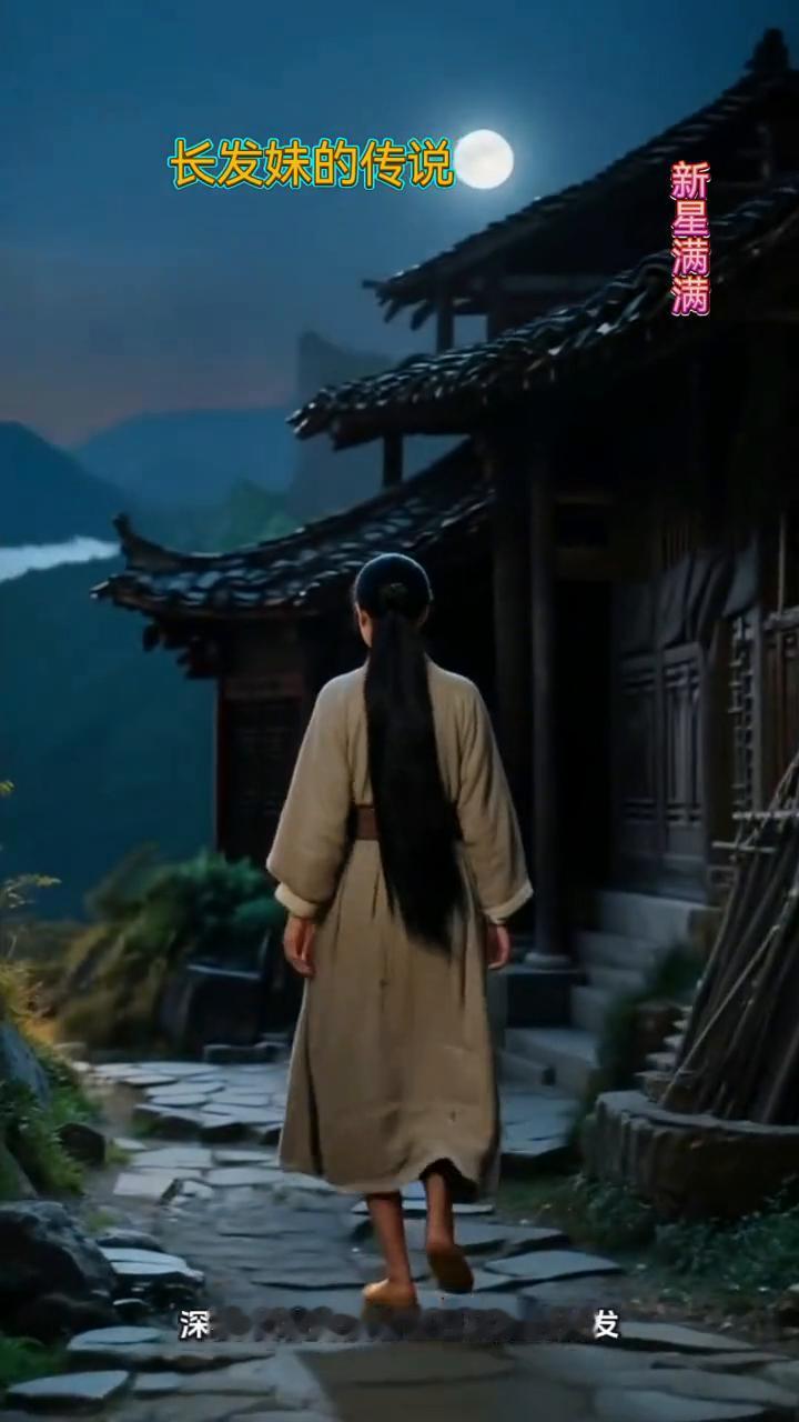 长发妹的传说。长发妹深山里的云雾寨一直藏着一个可怕的传说，谁的头发长到拖到地面