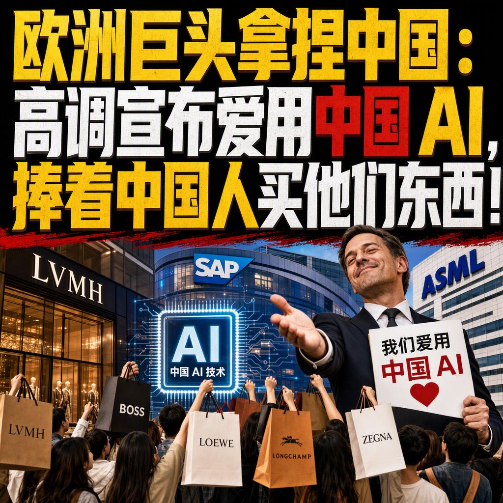 很多人以为西门子用中国AI，是被中国技术彻底征服了。但仔细盘一盘德国人的算盘，