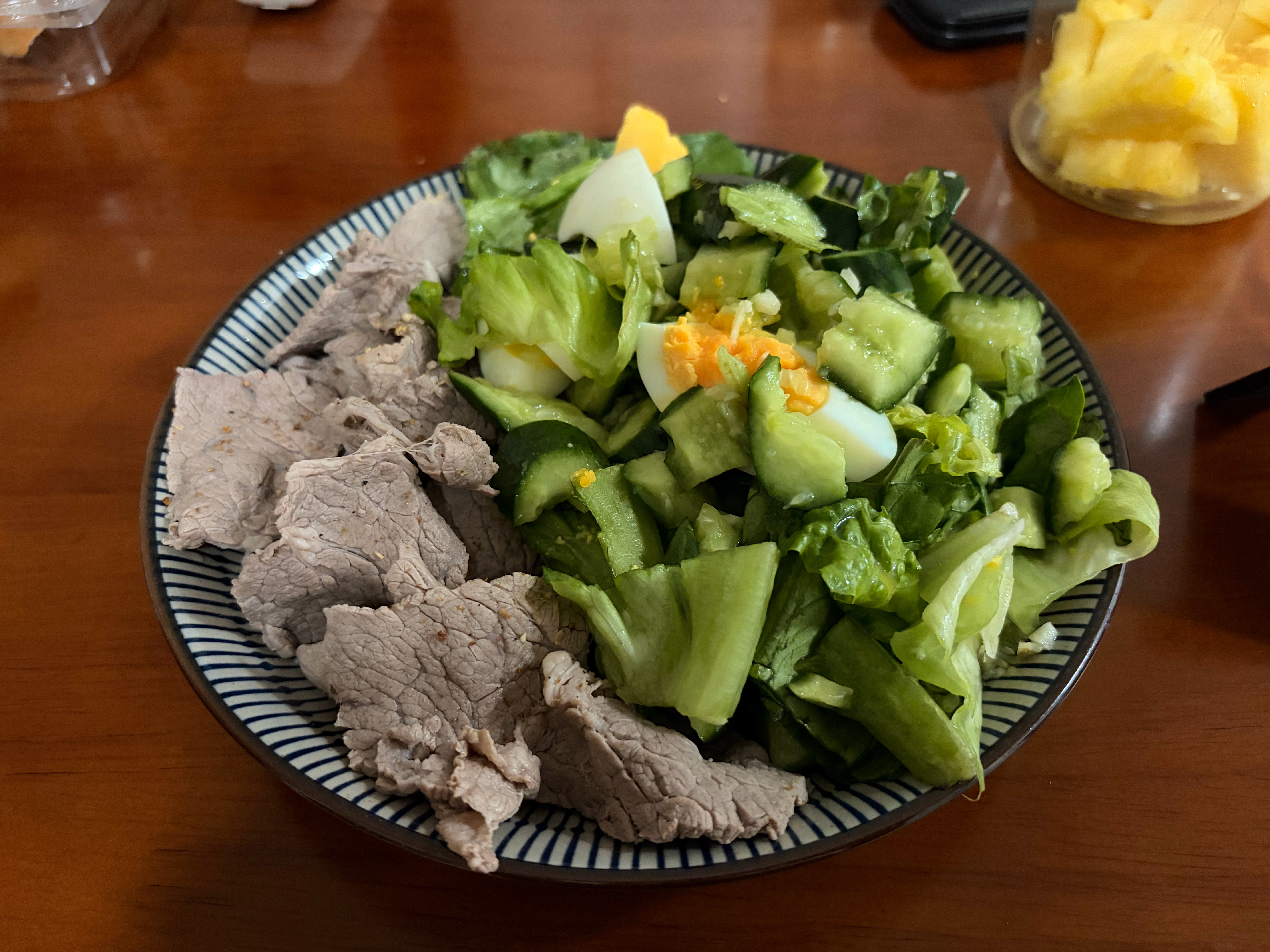 晚饭吃的啥？今天低碳，中饭和晚饭都拍了说好减脂的来打卡了，第2️⃣1️⃣天生活手