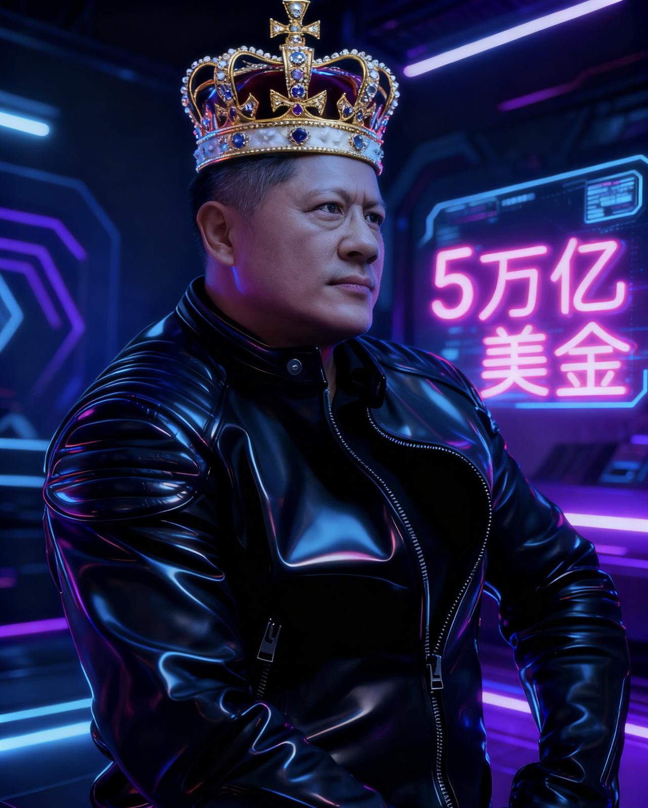 英伟达成为全球乃至全宇宙首个市值冲上5万亿美金的公司,折合人民币超35万亿,顶1