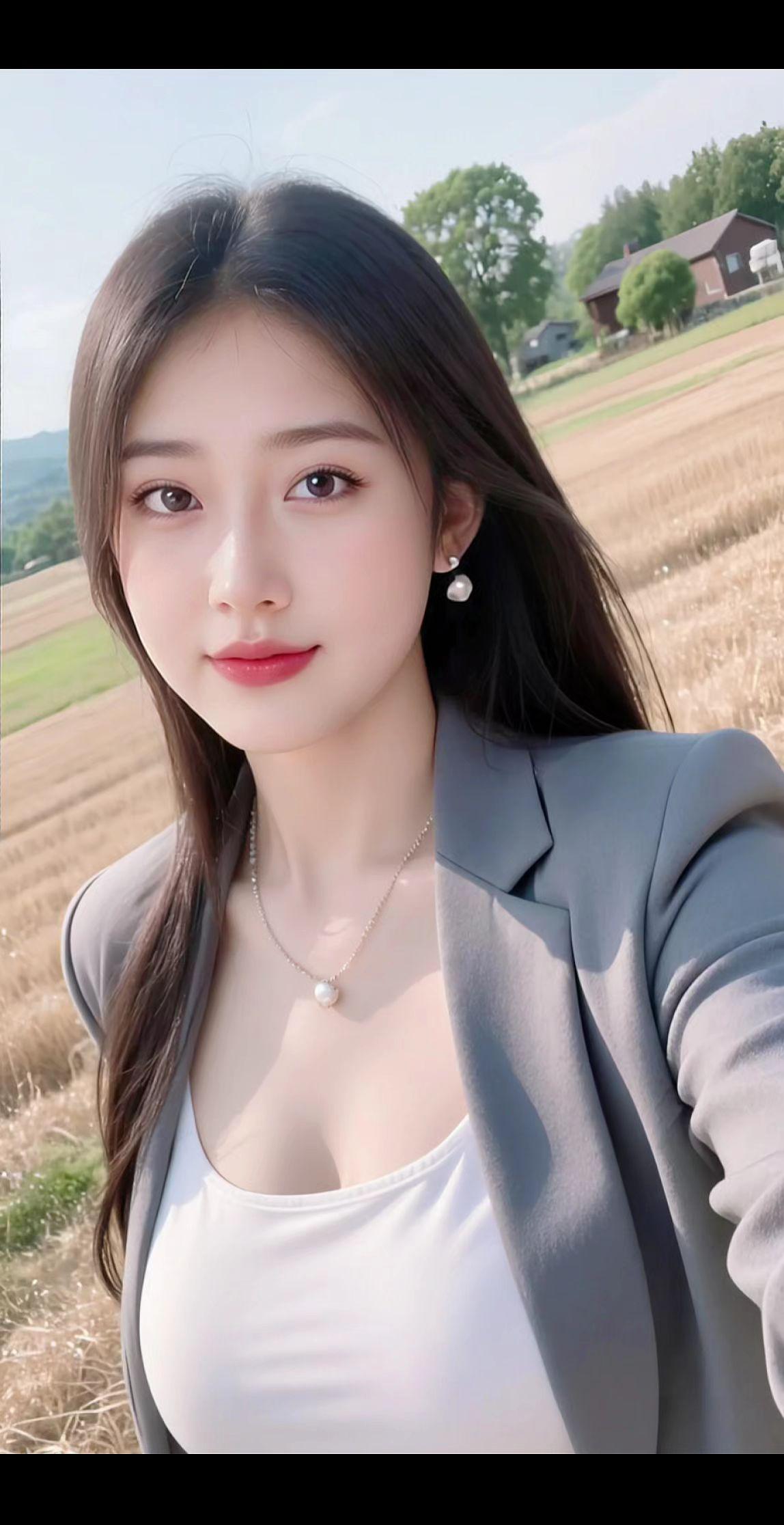 清纯甜美穿搭耐看型魅力女人