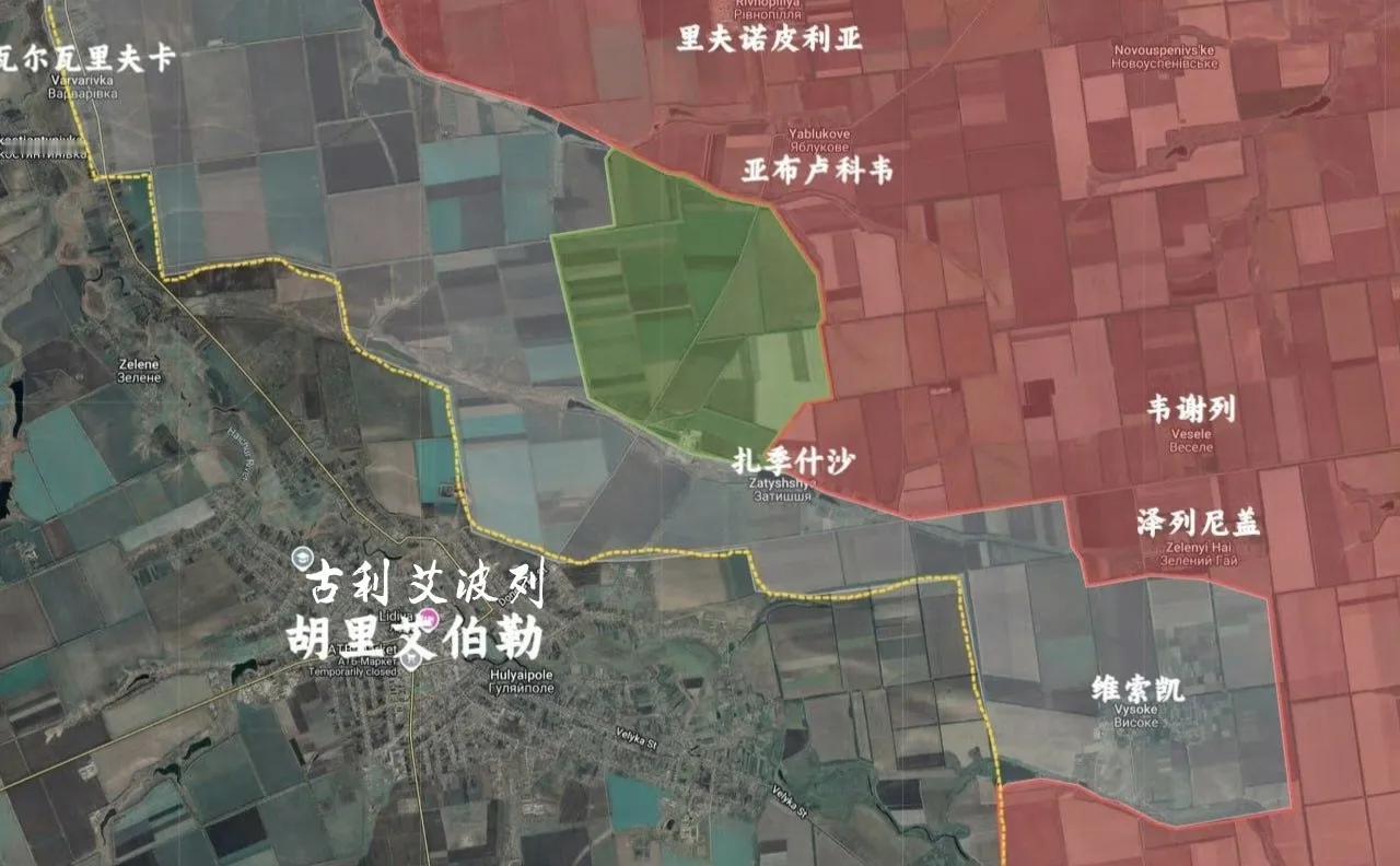 俄军东部集群马上就踢到古利艾波列的屁股了。从军事意义上讲，古利艾波列已经废了。乌