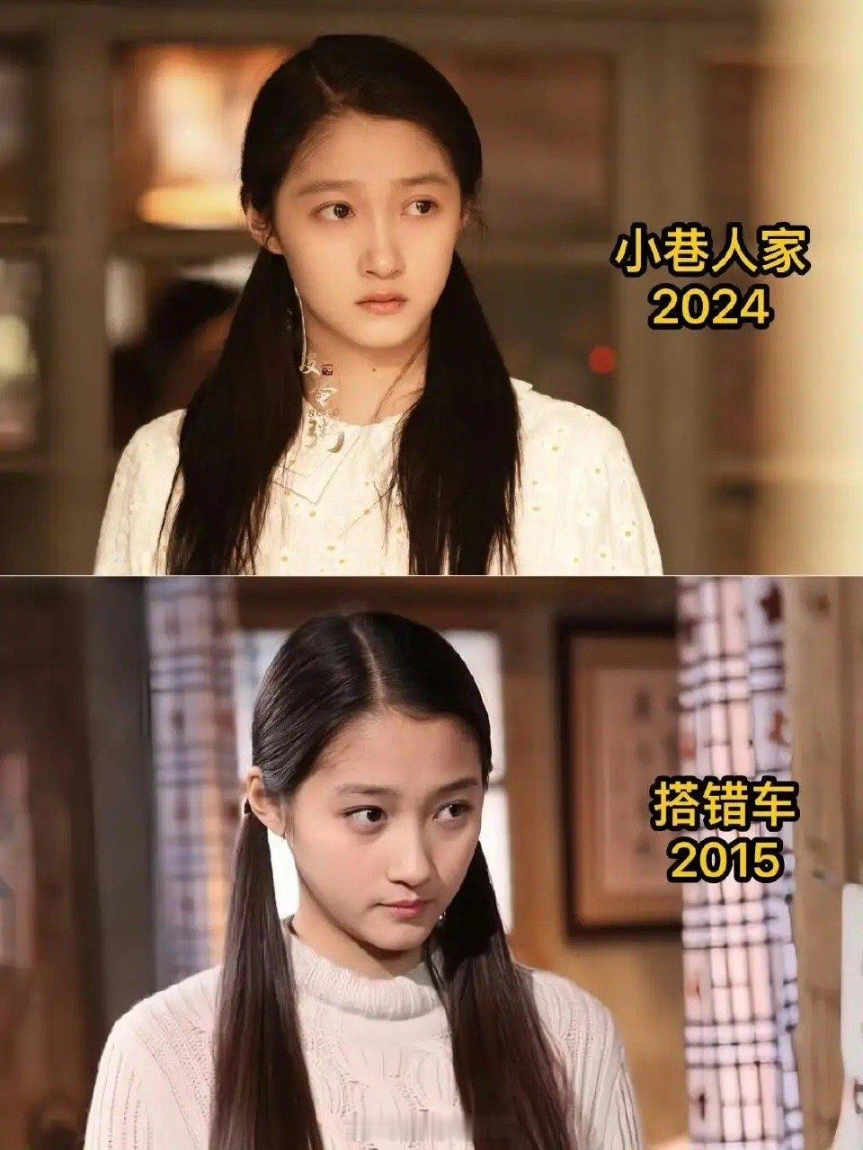 有的人真可以十年不变，包括发际线！​​​