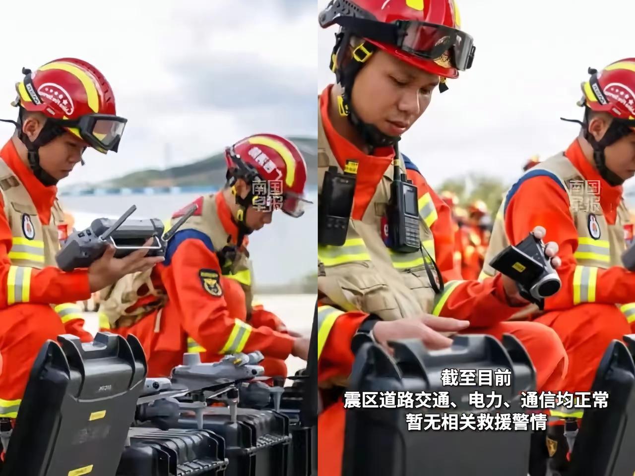 柳州凌晨5.2级地震，太阳村镇7栋自建房倒塌的危急时刻，柳州消防的操作直接让人竖