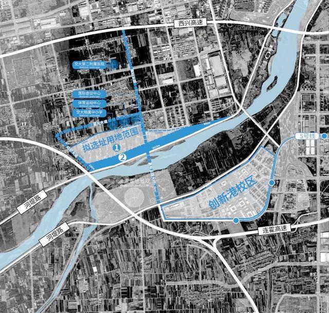 交大创新港在咸阳的北校区叫创新港咸阳新区，之所以不叫校区而是叫新区，是因为这个项
