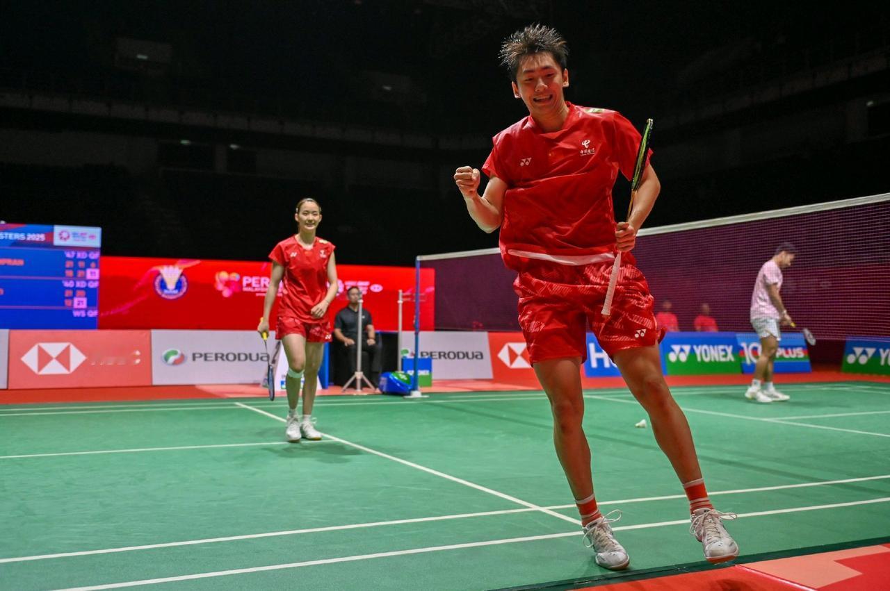 印度羽毛球公开赛首轮，程星/张驰2-0淘汰去年世锦赛冠军、马来西亚组合陈堂杰/杜