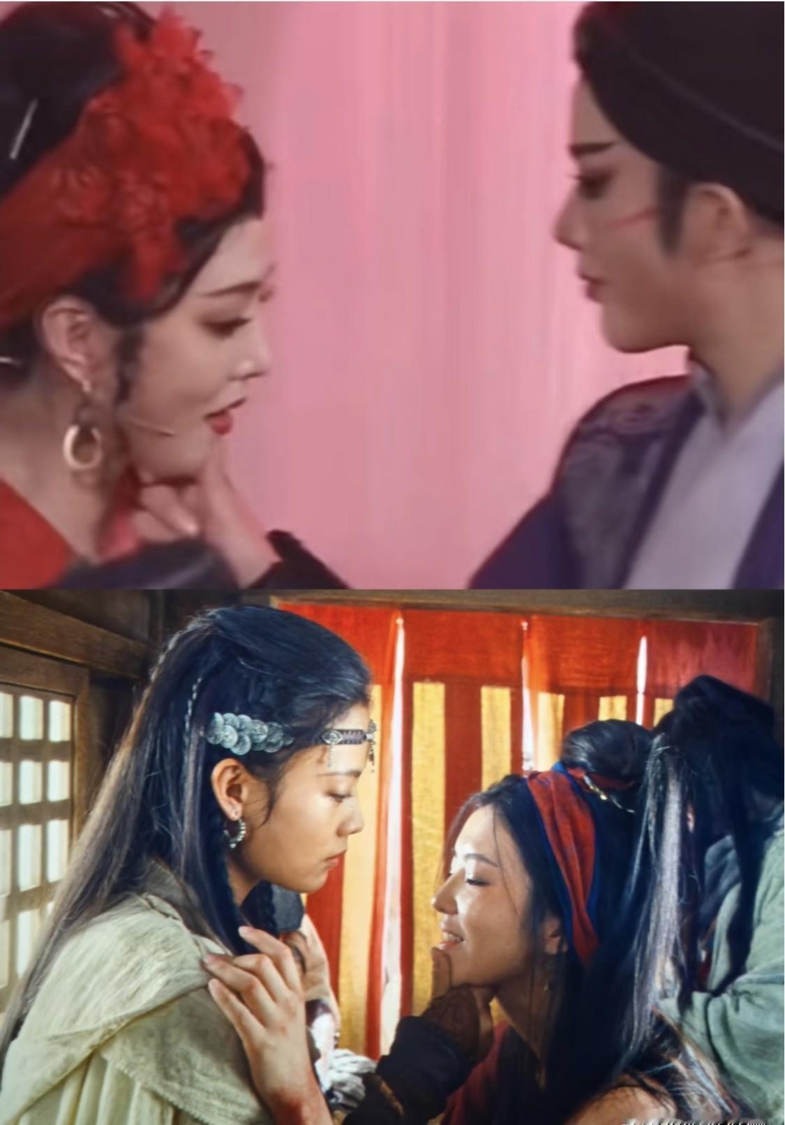 瞒不住了，《镖人》里陈丽君李云霄直接动手，台词比刀子还猛！电影院灯一亮，屏幕上