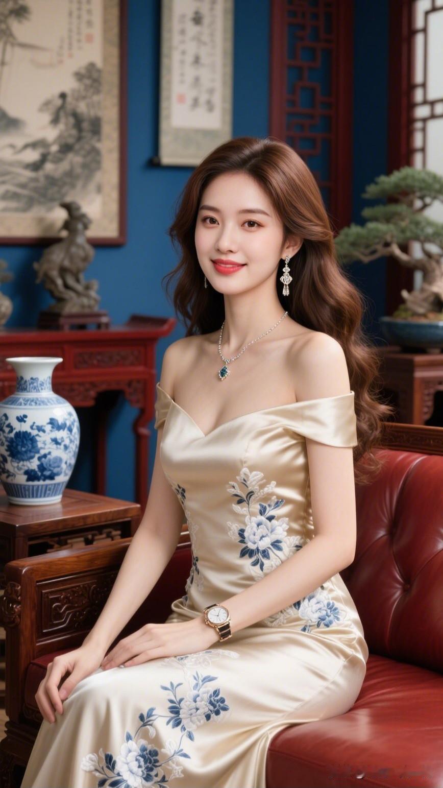 花开花落，岁月静好。你喜欢哪一种气质的美人?优雅东方韵味，古典与现代的完美融合