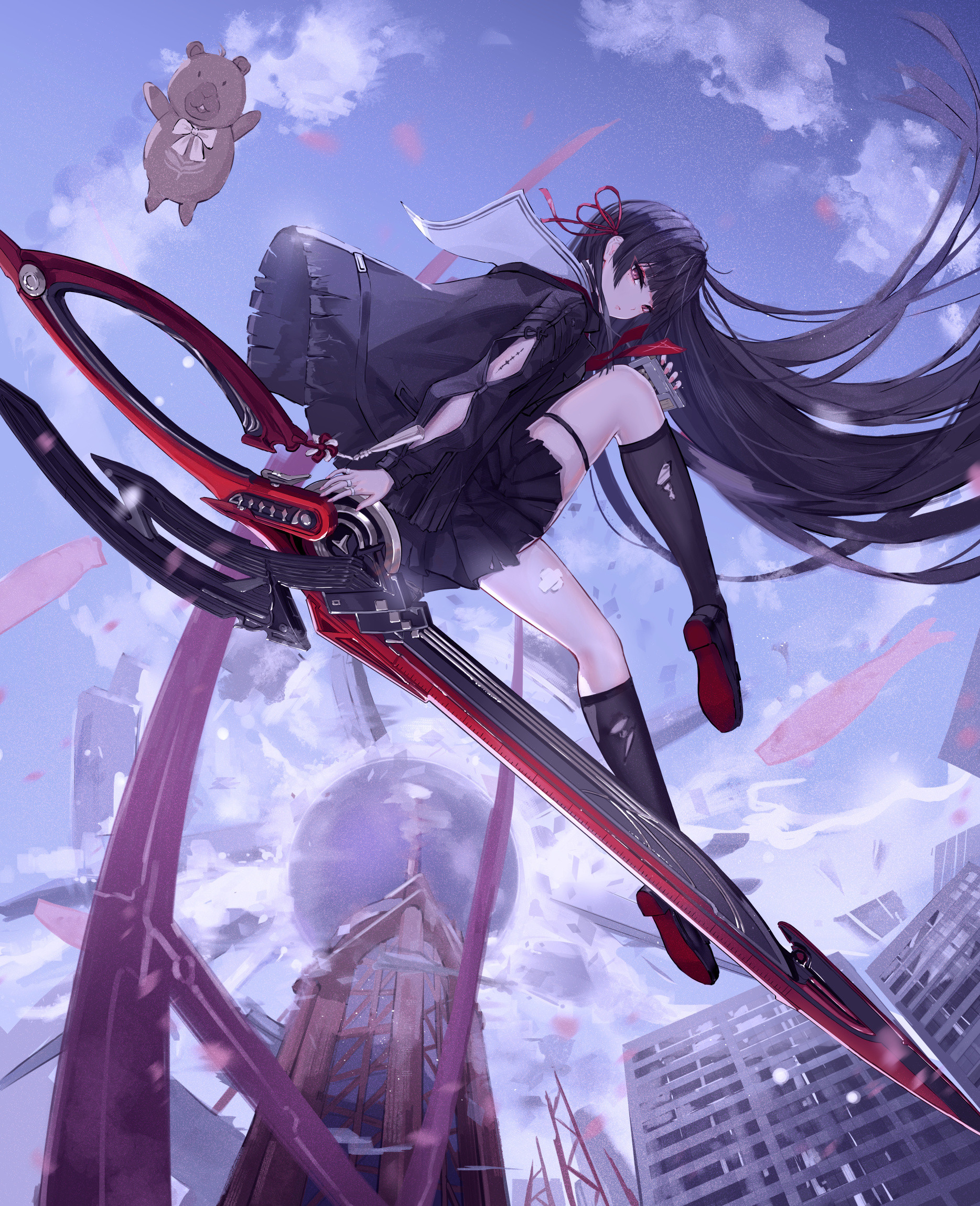 动漫千咲·画师：Yuzuriha