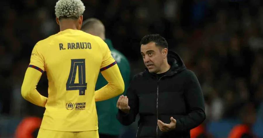 意媒：哈维若前往米兰执教将可能带来阿劳霍据意大利媒体《spaziomilan》