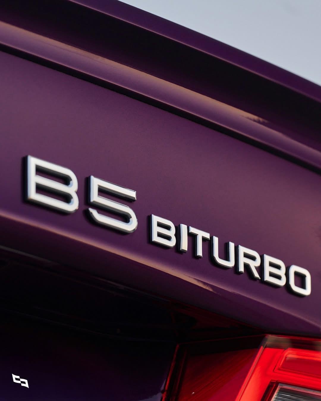 拌猪吃老虎的西装暴徒4.4TV8双涡轮600马力G30宝马-阿尔宾娜B5