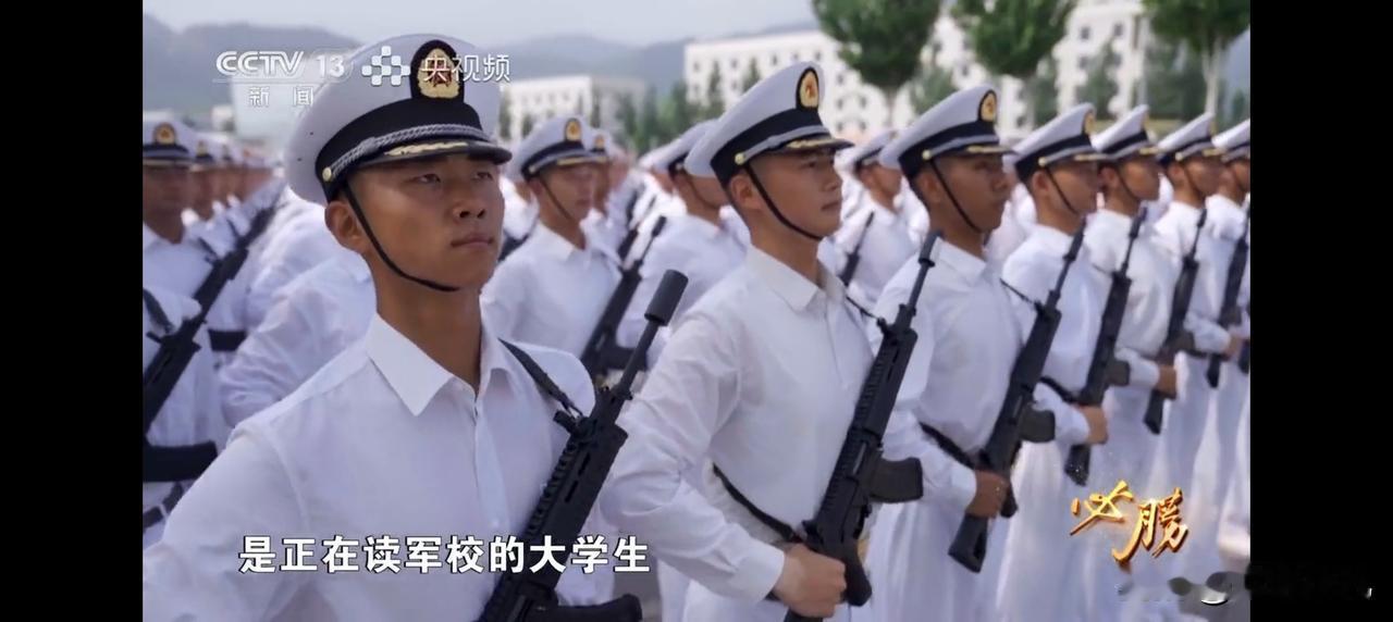 九三纪录片，官曝多个阅兵方阵训练曾出现失误和不过关………其中，海军方队最年轻