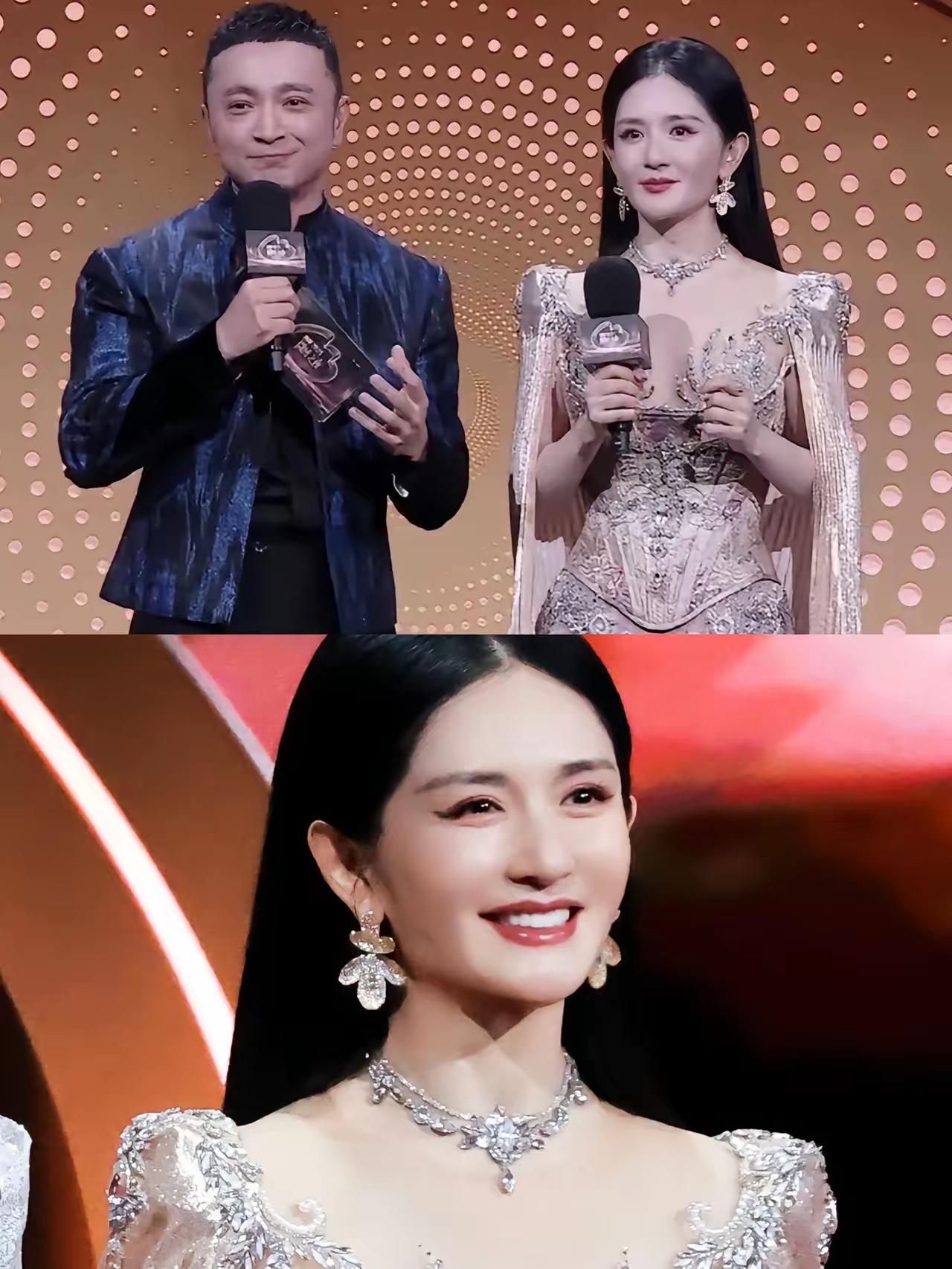 果然一颗老鼠屎会毁了一锅粥，​不信你看看谢娜！​昨天晚上微博之夜的主持人