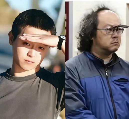 网友问窦靖童："你爸爸年轻的时候这么帅气，为什么现在头发都快秃光了？"窦靖童说：