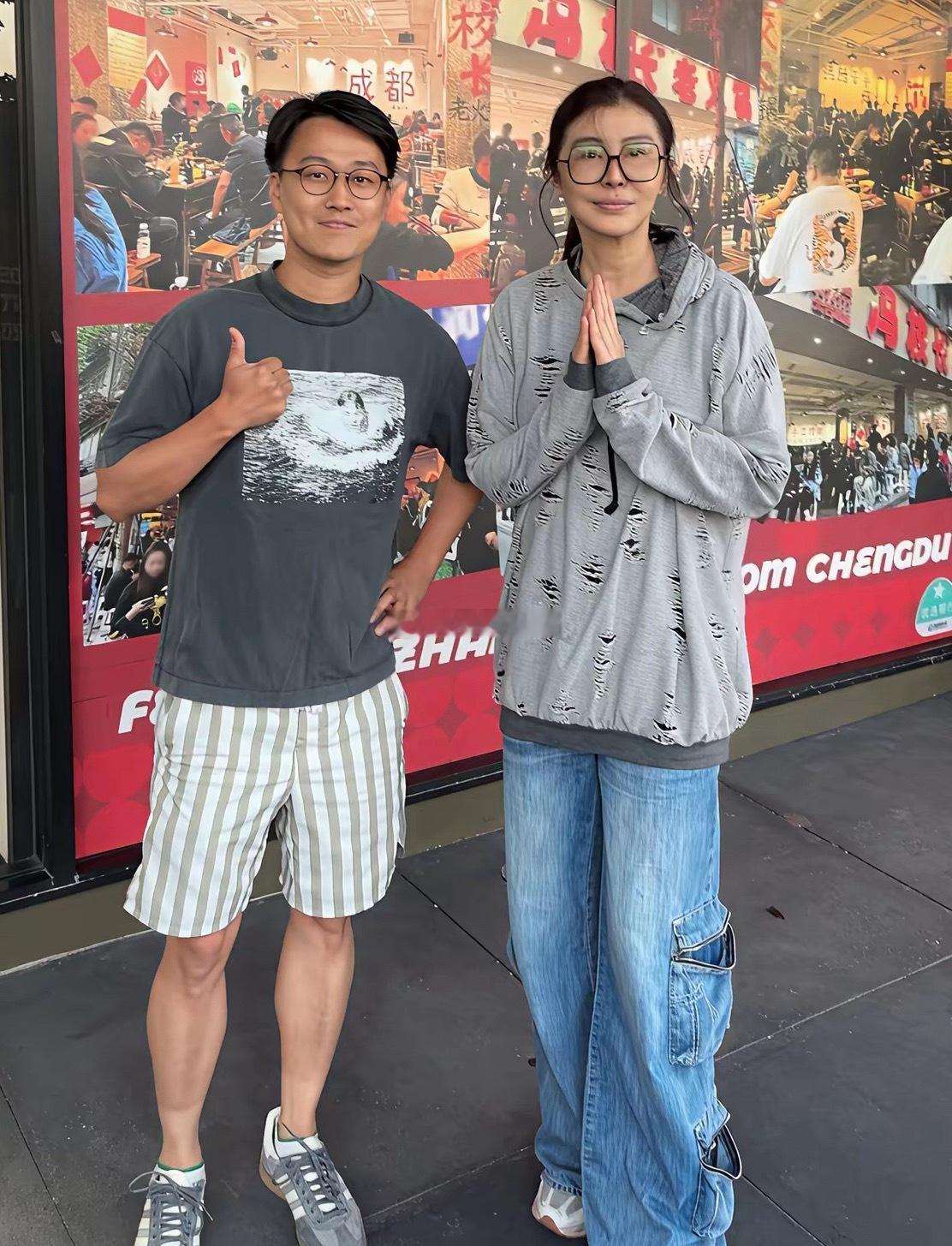 王祖贤近照，好高啊！