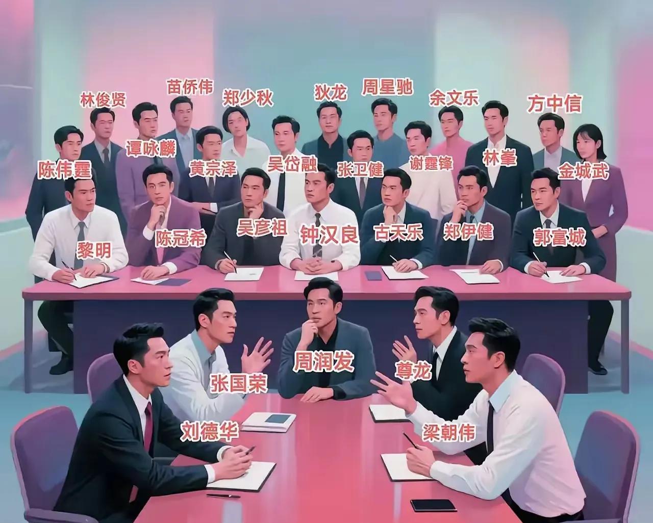 没想到周润发不仅演技好地位高连颜值也这么高看来是懂“审美”的！