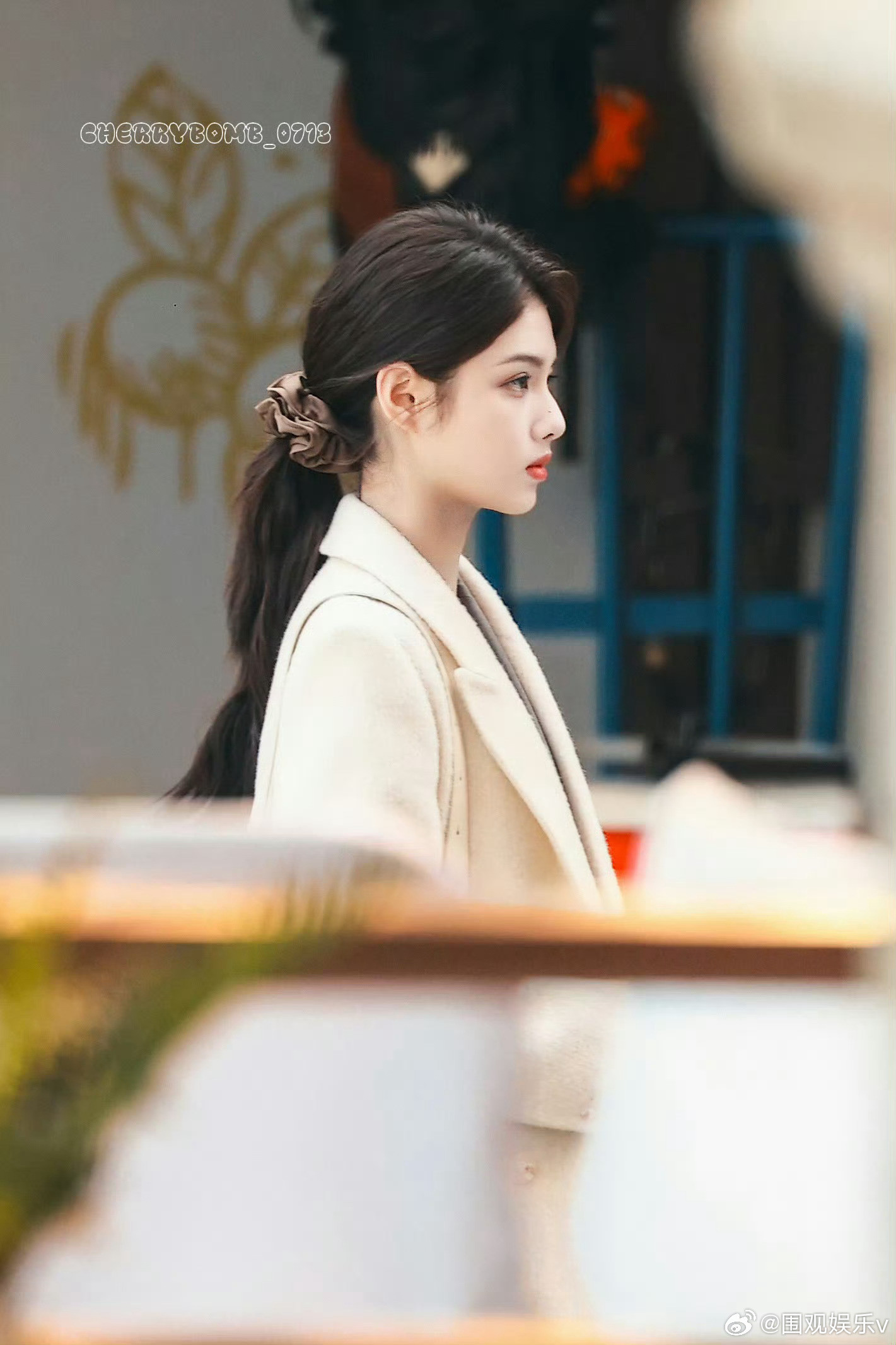 艾米把头发梳成大人模样韩剧女主即视感，赶紧藏好，泡菜国要来抢人啦