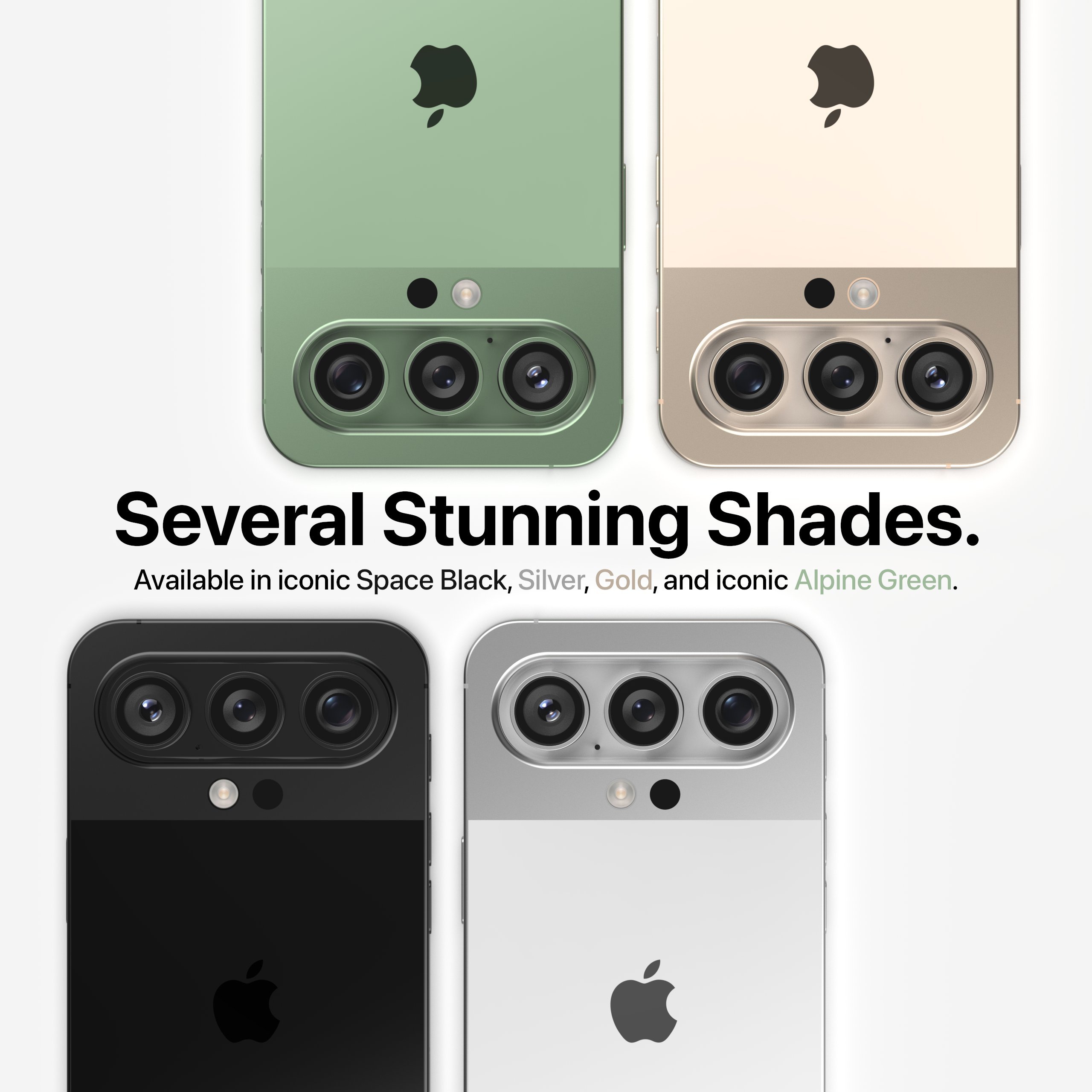iPhone17Pro设计成这样如何？假想图哈[捂脸哭]​​​