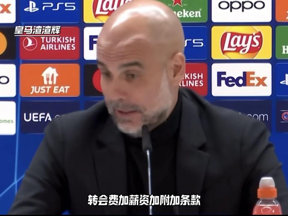 瓜迪奥拉宁愿辞职也要曼城瘦身，受不了内心的良心谴责，是个好人！“我不想要更大的