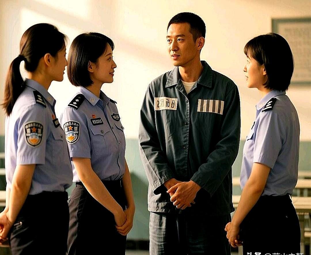 号长挨骂，民警点头，拳头再硬也得低头。网友@铁窗夜话：号长管十几号人，却管不