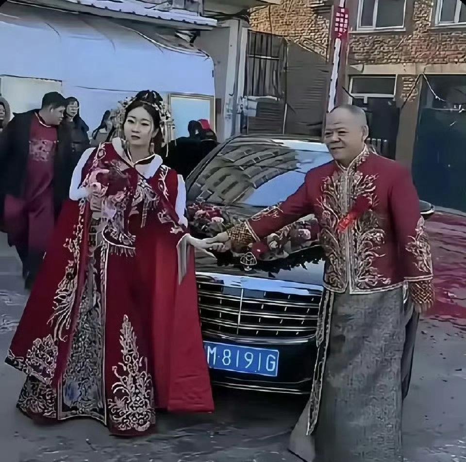新娘一定是遇到了真爱吧