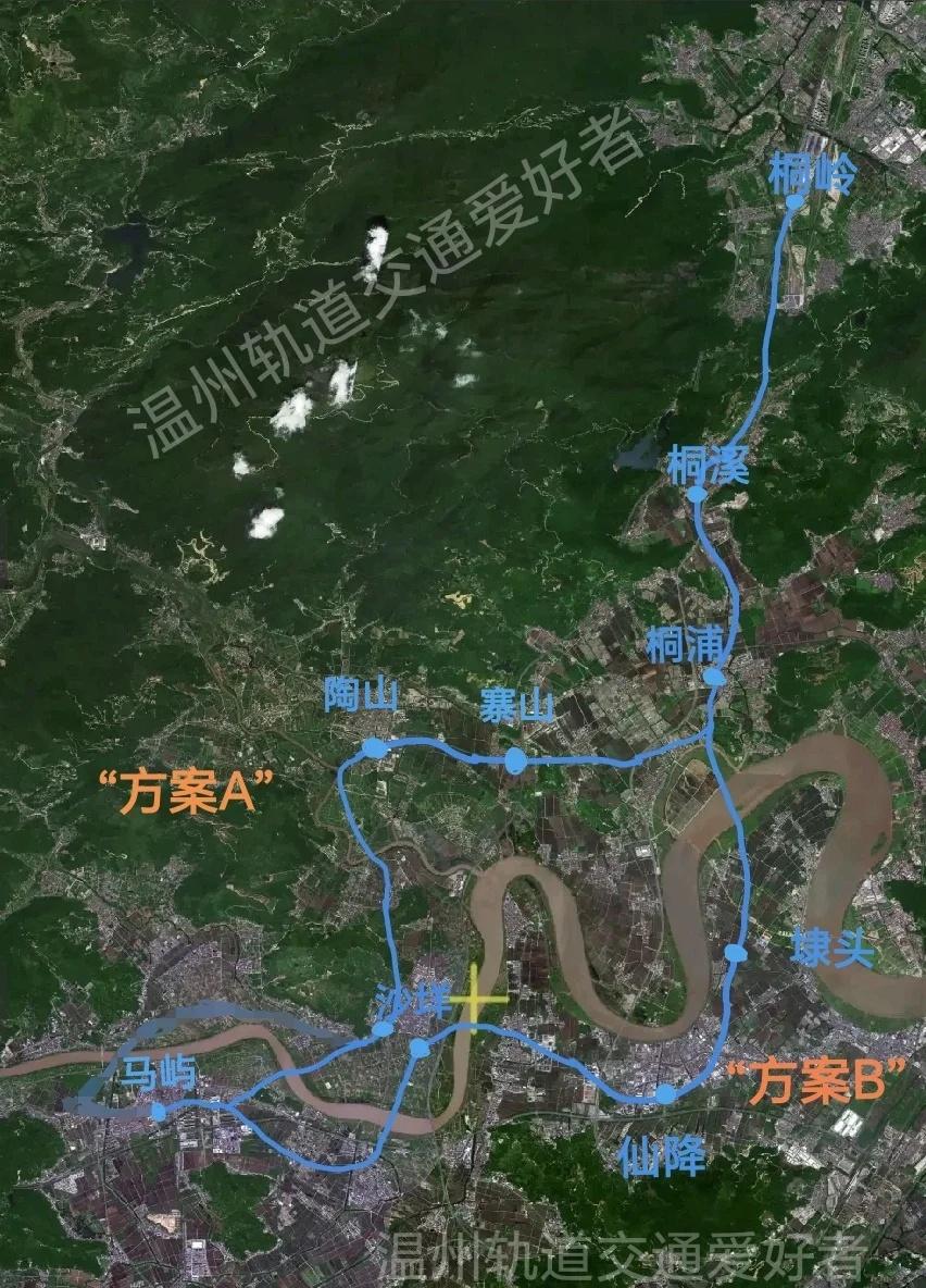 温州S1线“二期”：陶山马屿之梦昨天笔者分析了温州S1线二期工程（洞头段）。接