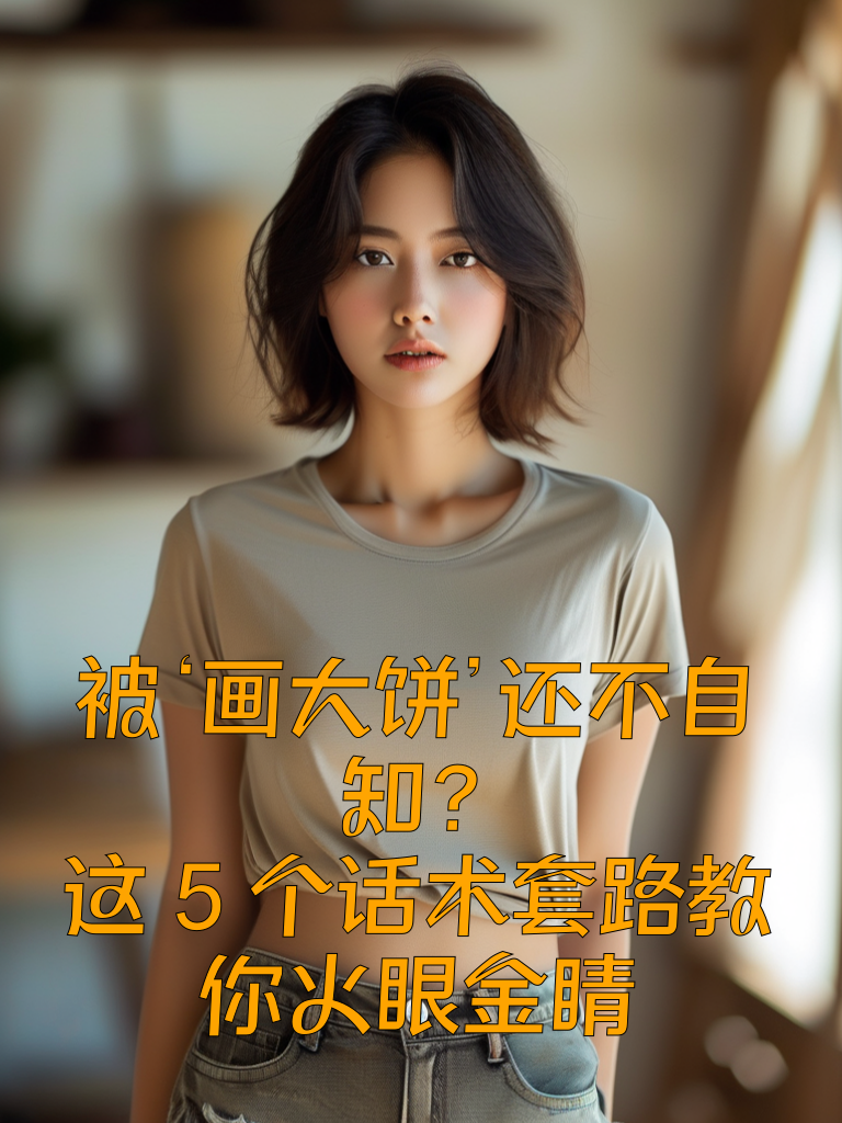 被‘画大饼’还不自知？这5个话术套路教你火眼金睛