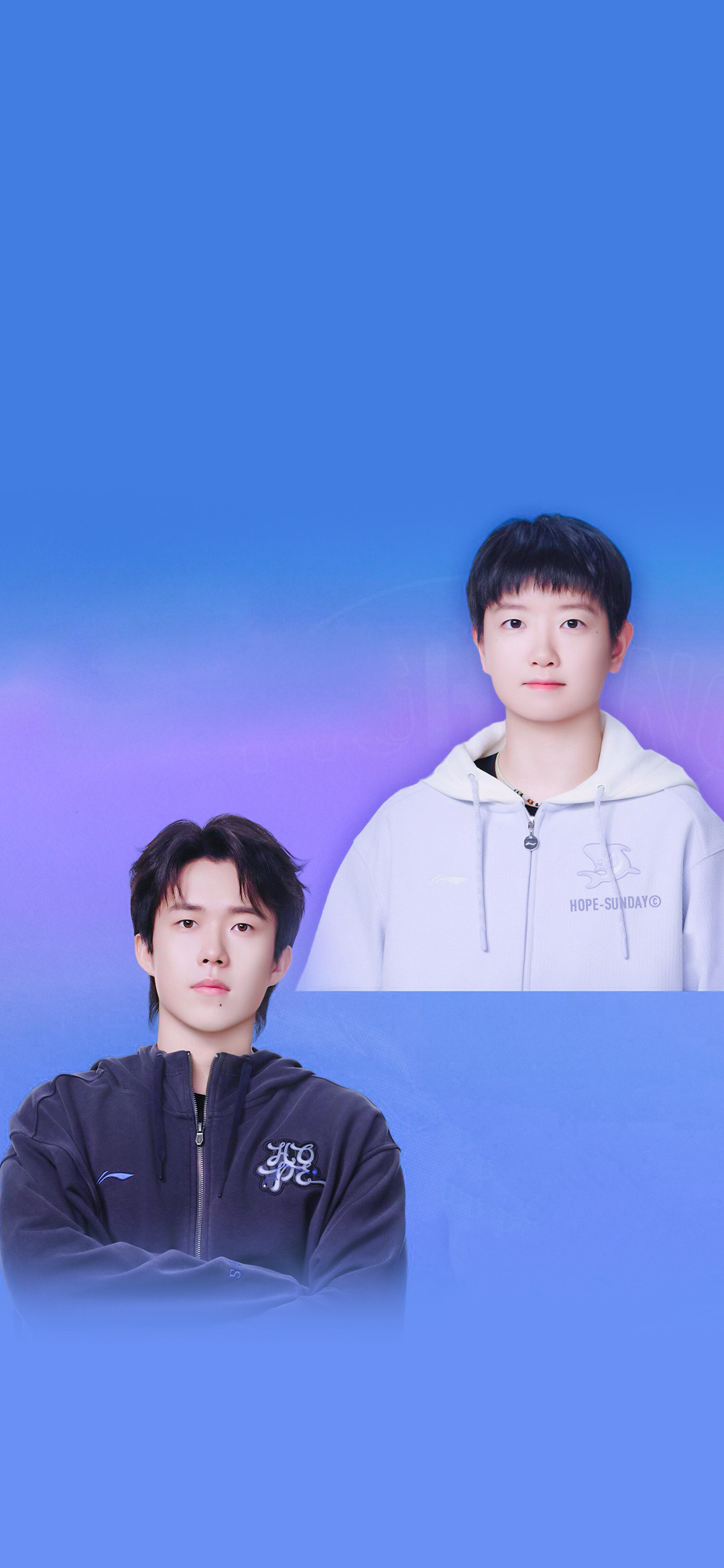 王楚钦孙颖莎🦁🦈运动🏓️（📱壁纸）（2026:商务）_（🈲二改