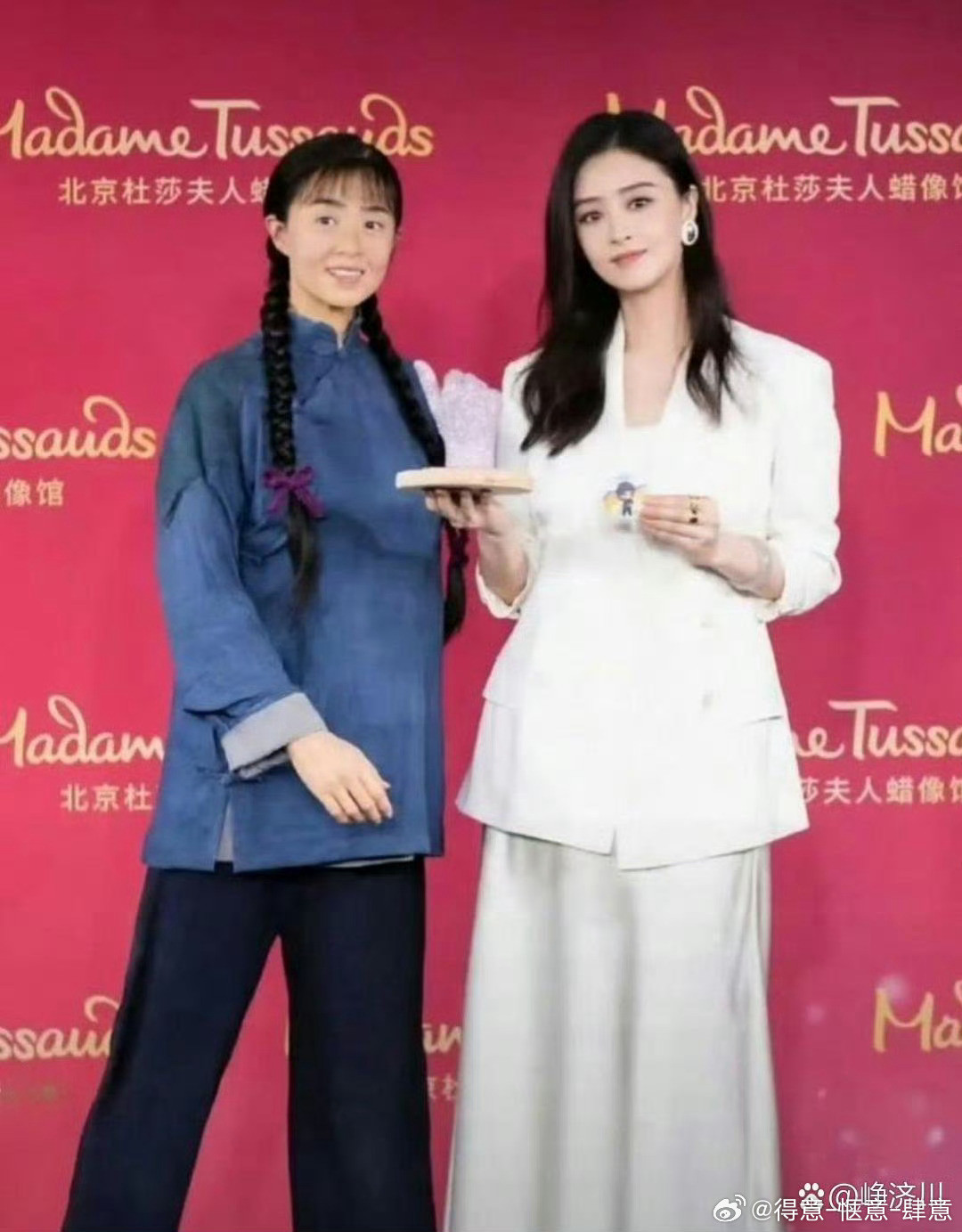 要说明⁠‏星蜡像谁最不⁠‏‍像，蒋欣那个﻿⁠绝对‌‏⁠排⁠第一。​​​