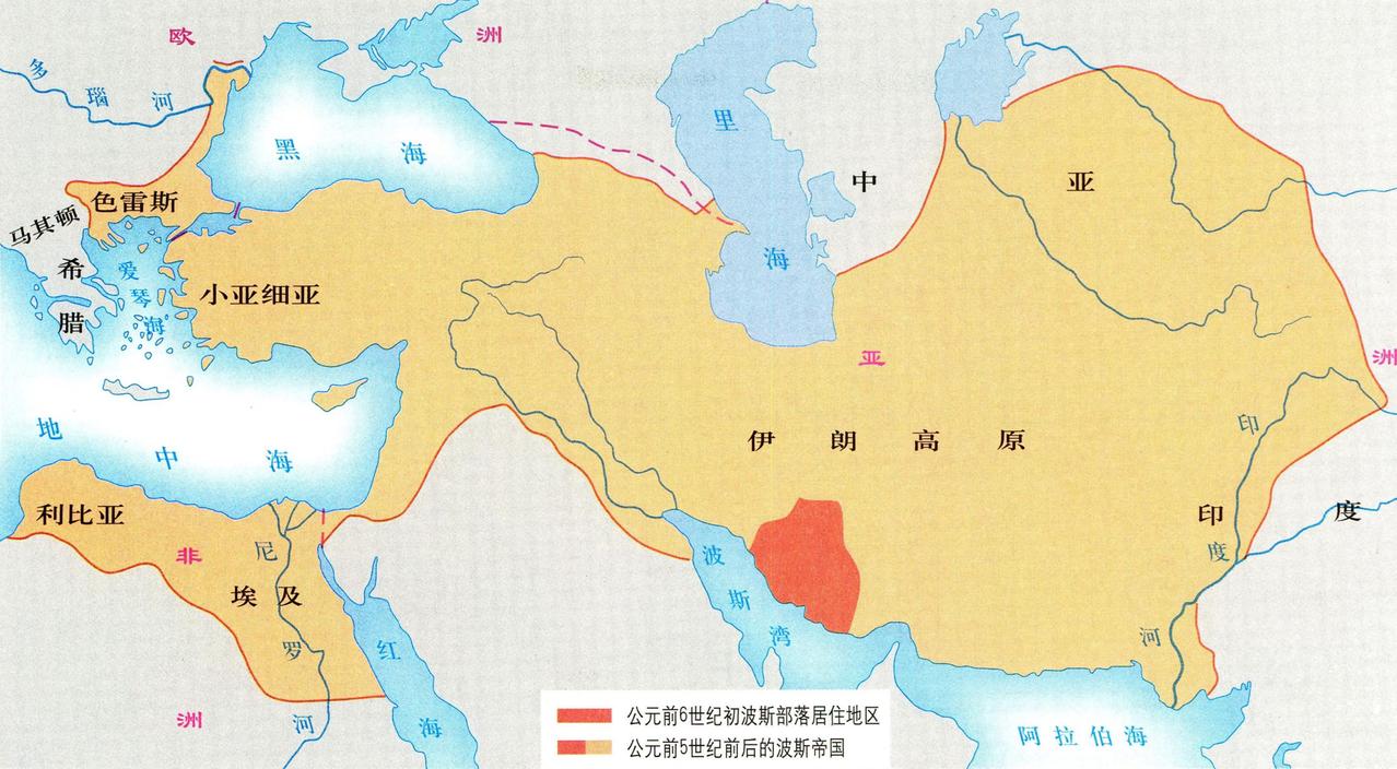 伊朗曾经也是世界大国呀。在春秋战国时期，伊朗建立了世界最大的帝国——波斯帝国，面