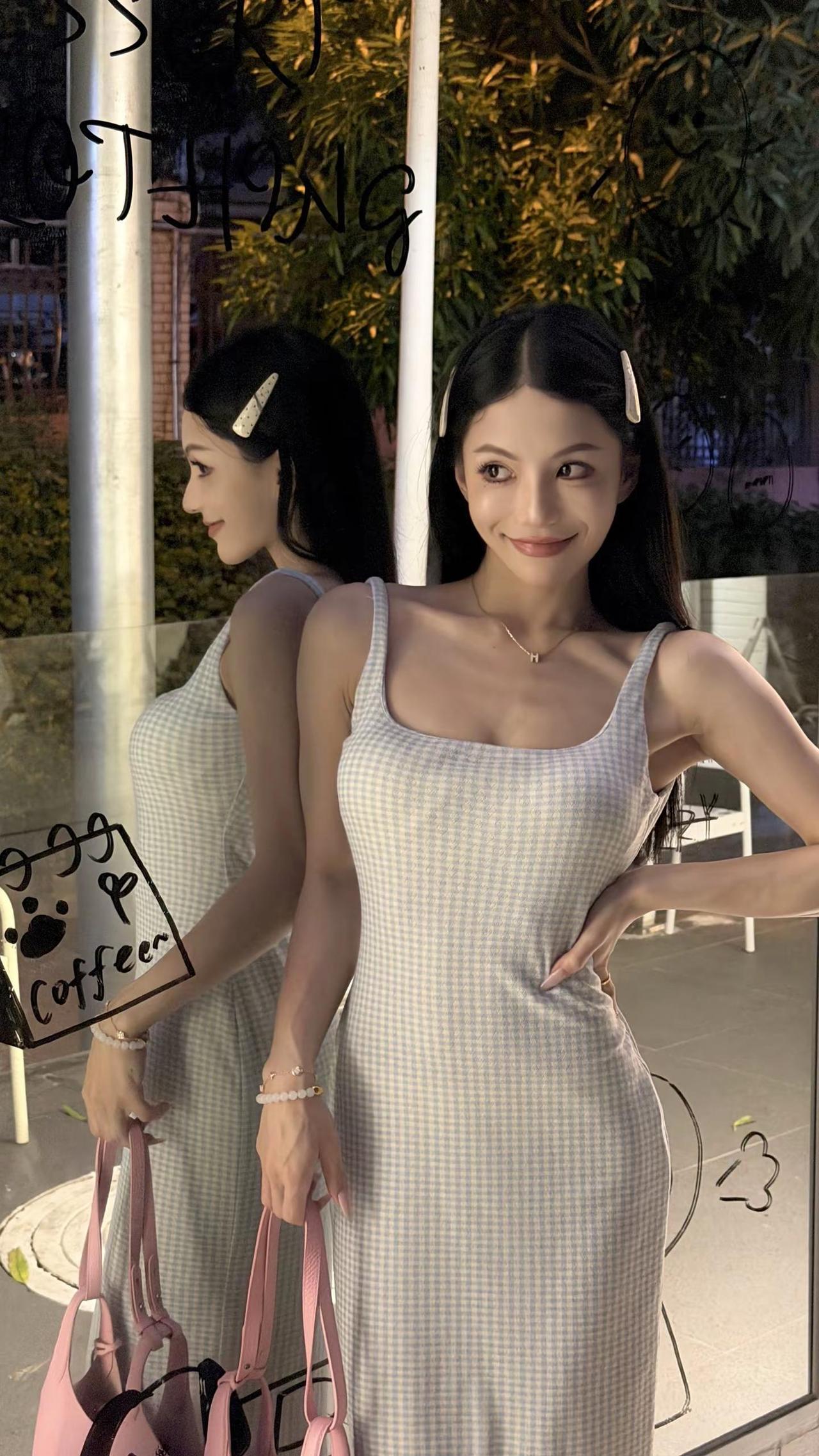 今天一个样明天一个样白裙style清纯甜美邻家女孩纯欲天花板
