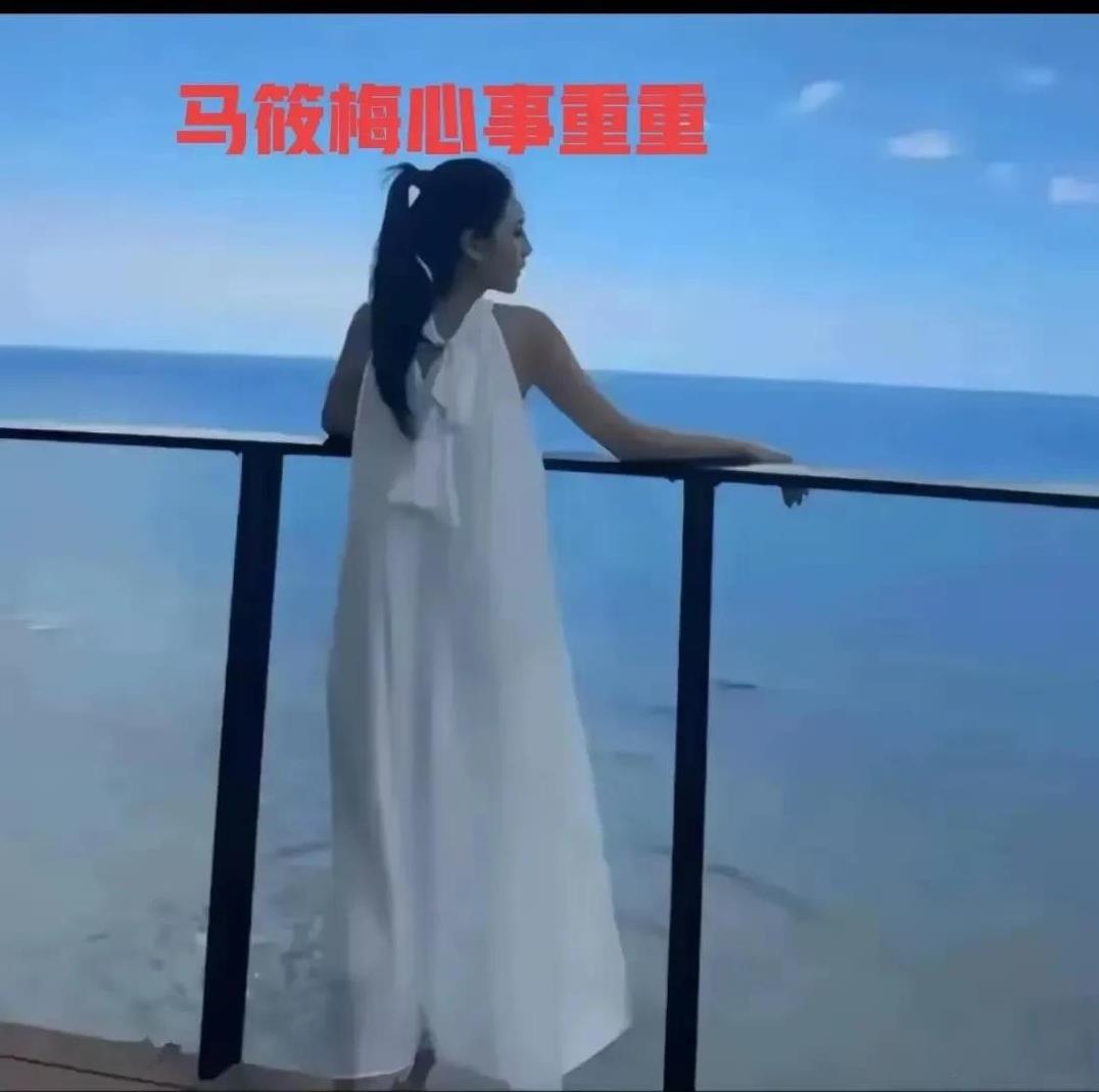 倒霉孩子马筱梅就算跑去巴厘岛也逃避不了被采访被追问被曝料针对前夫的一锤再
