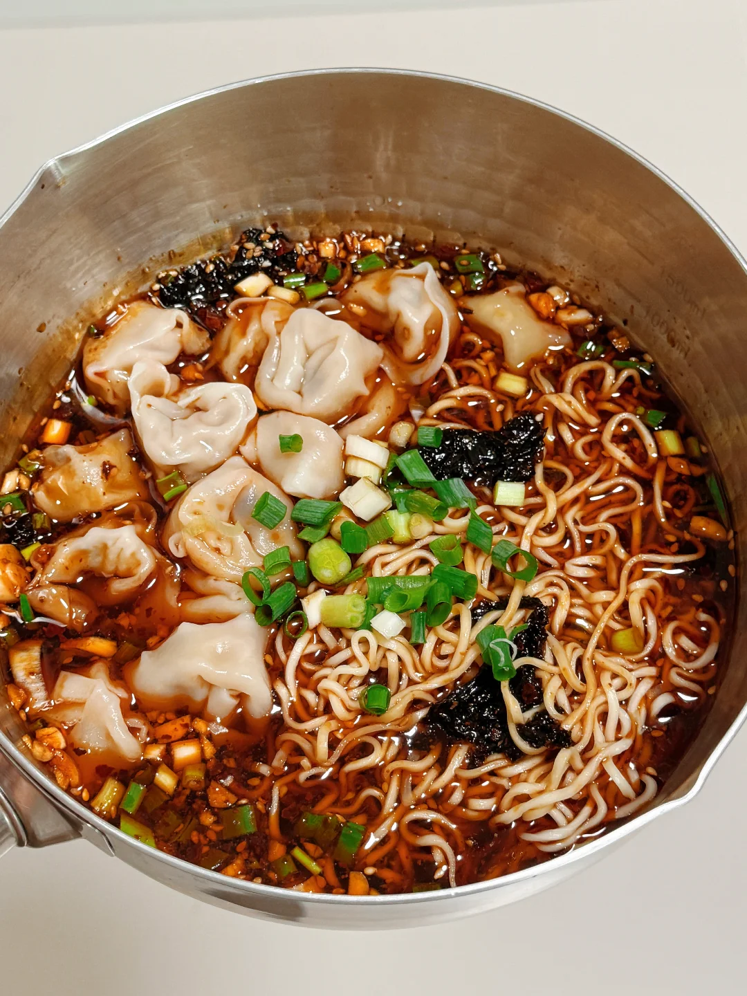 谁懂啊？酸汤馄饨面吃一次爱一次！🍜🍜🍜