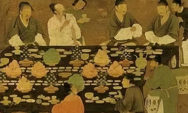 肉台盘、肉屏风、美人盂：古代权贵的生活，奢靡程度令人咂舌宴席间，菜肴未现案上